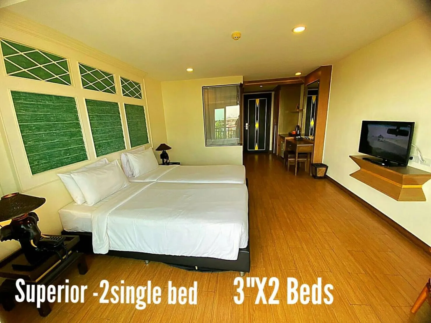 Bed in Royal Heritage Pavilion, Jomtien