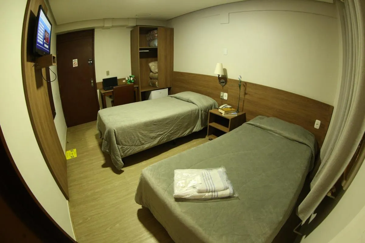 Bed in Hotel Dom Rafael Executivo