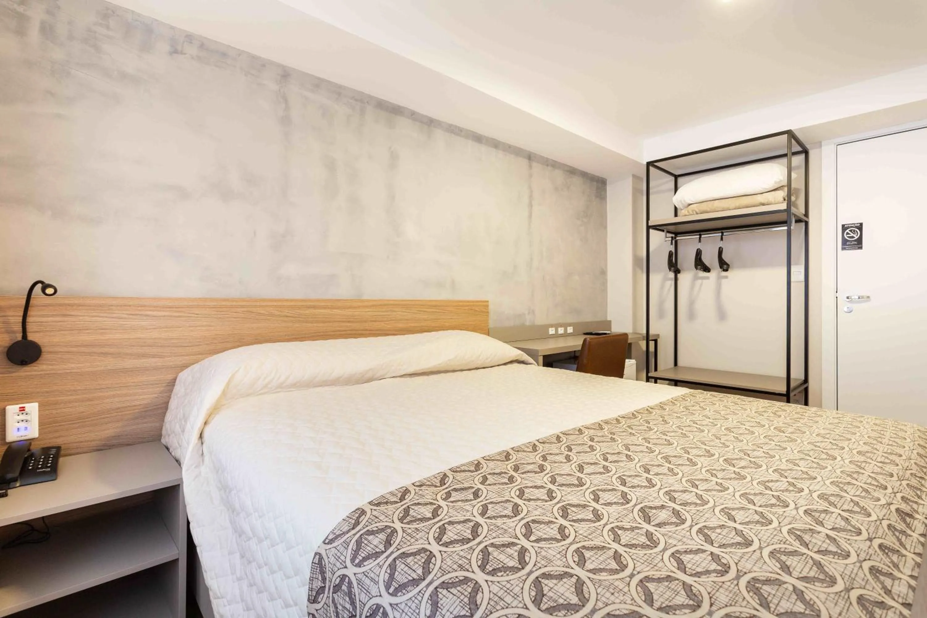 Bed in Hotel Dom Rafael Executivo