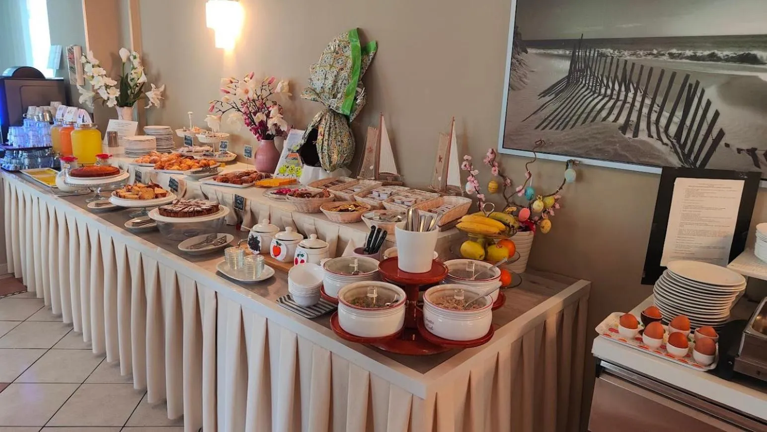 Breakfast in Hotel Capri