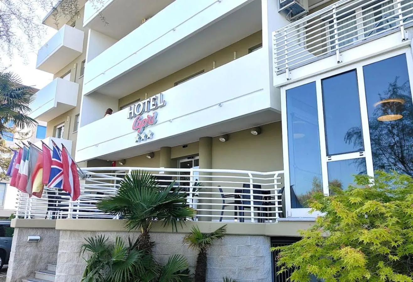 Property building in Hotel Capri