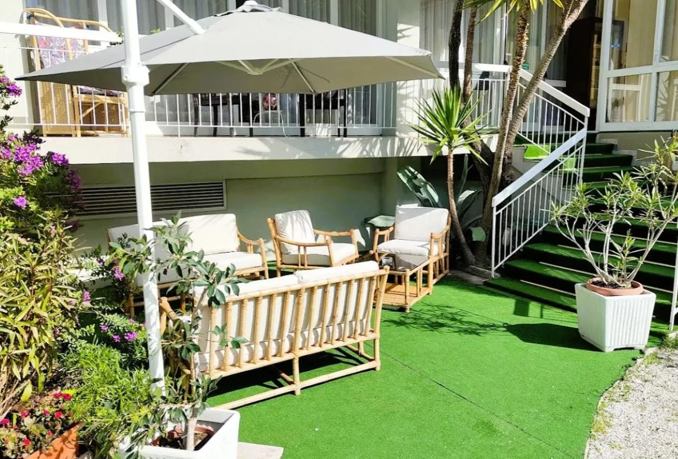 Garden in Hotel Capri