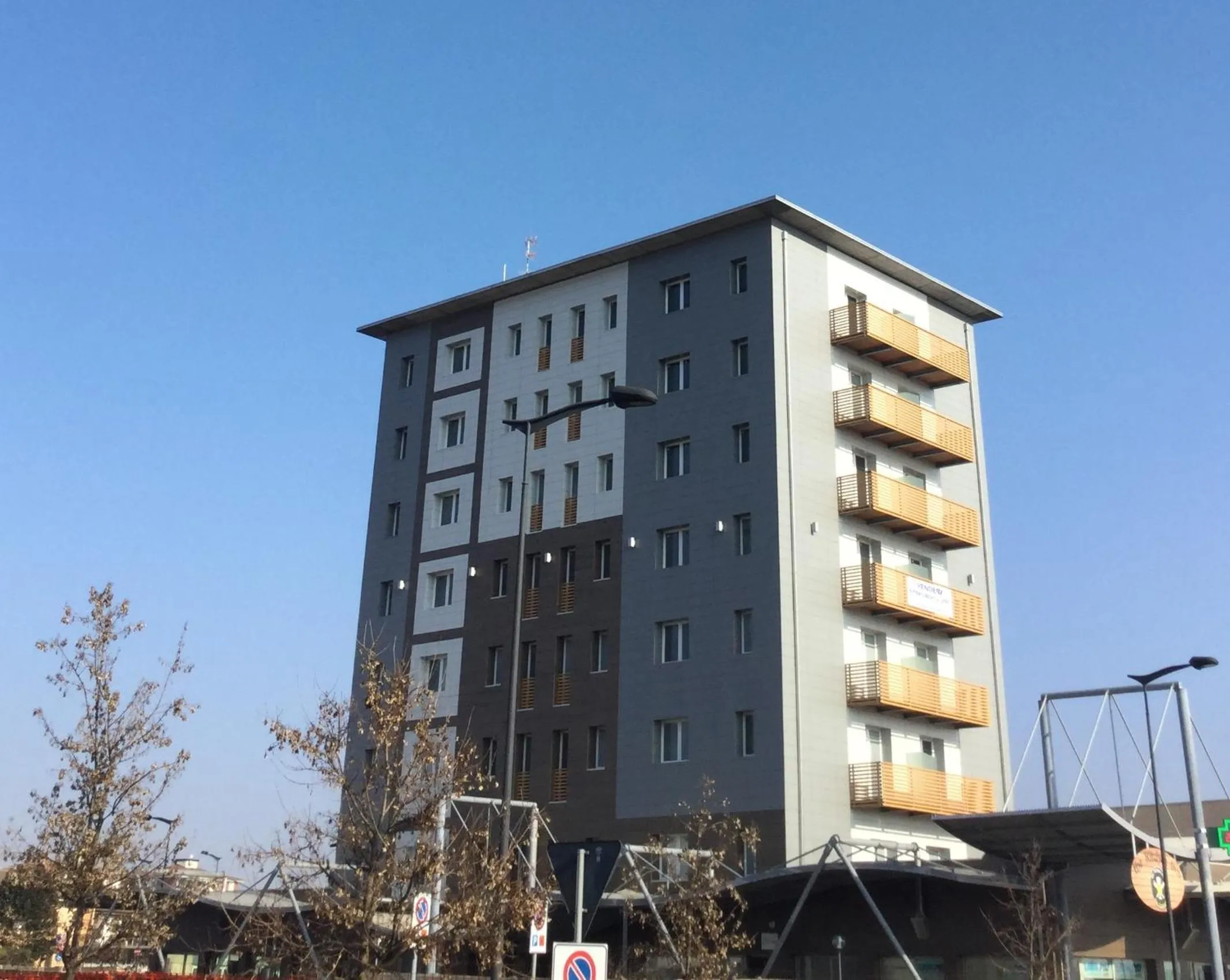 Facade/entrance in The Residence Galliate