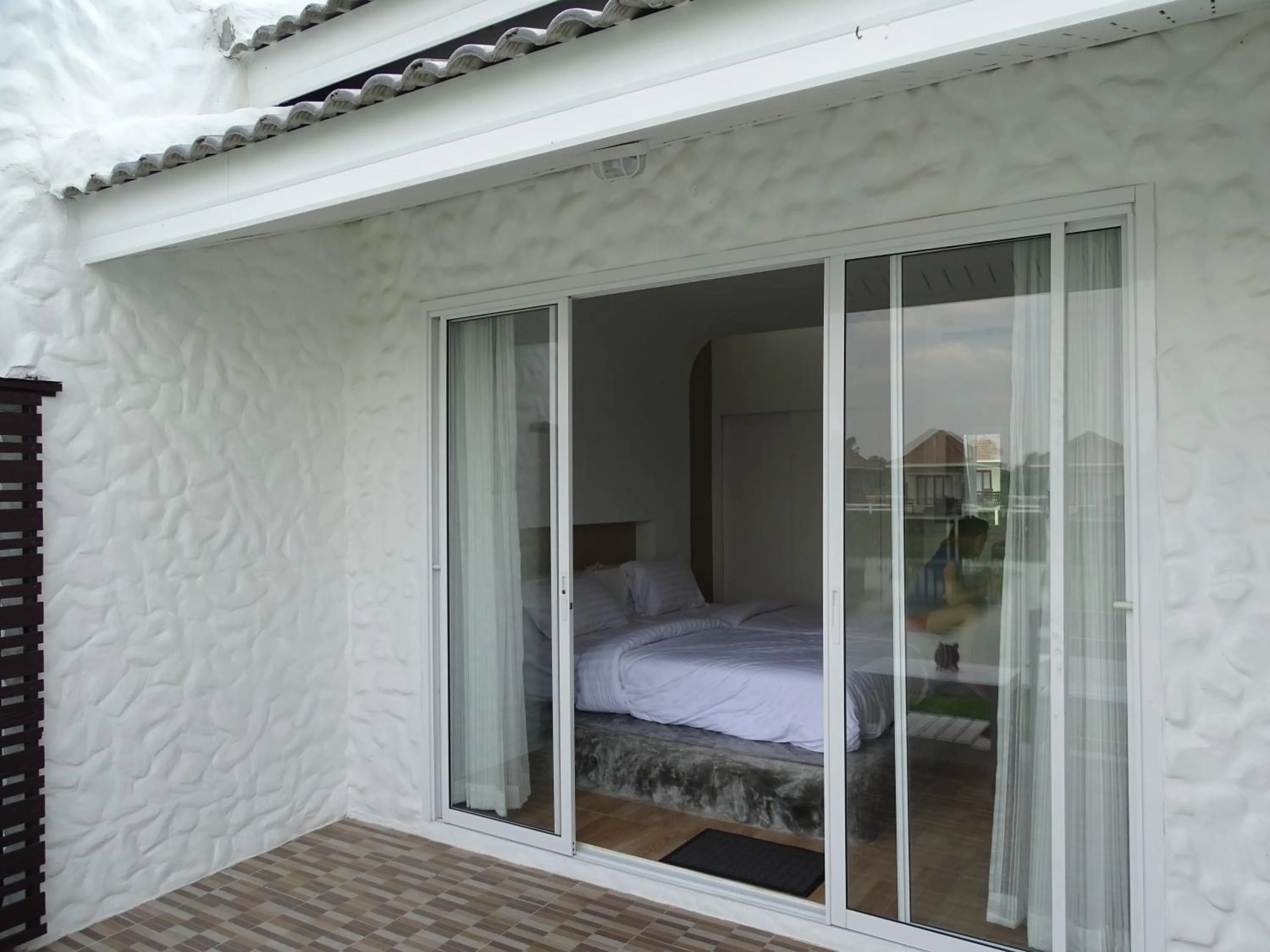 Balcony/Terrace, Bed in Lemon Resort