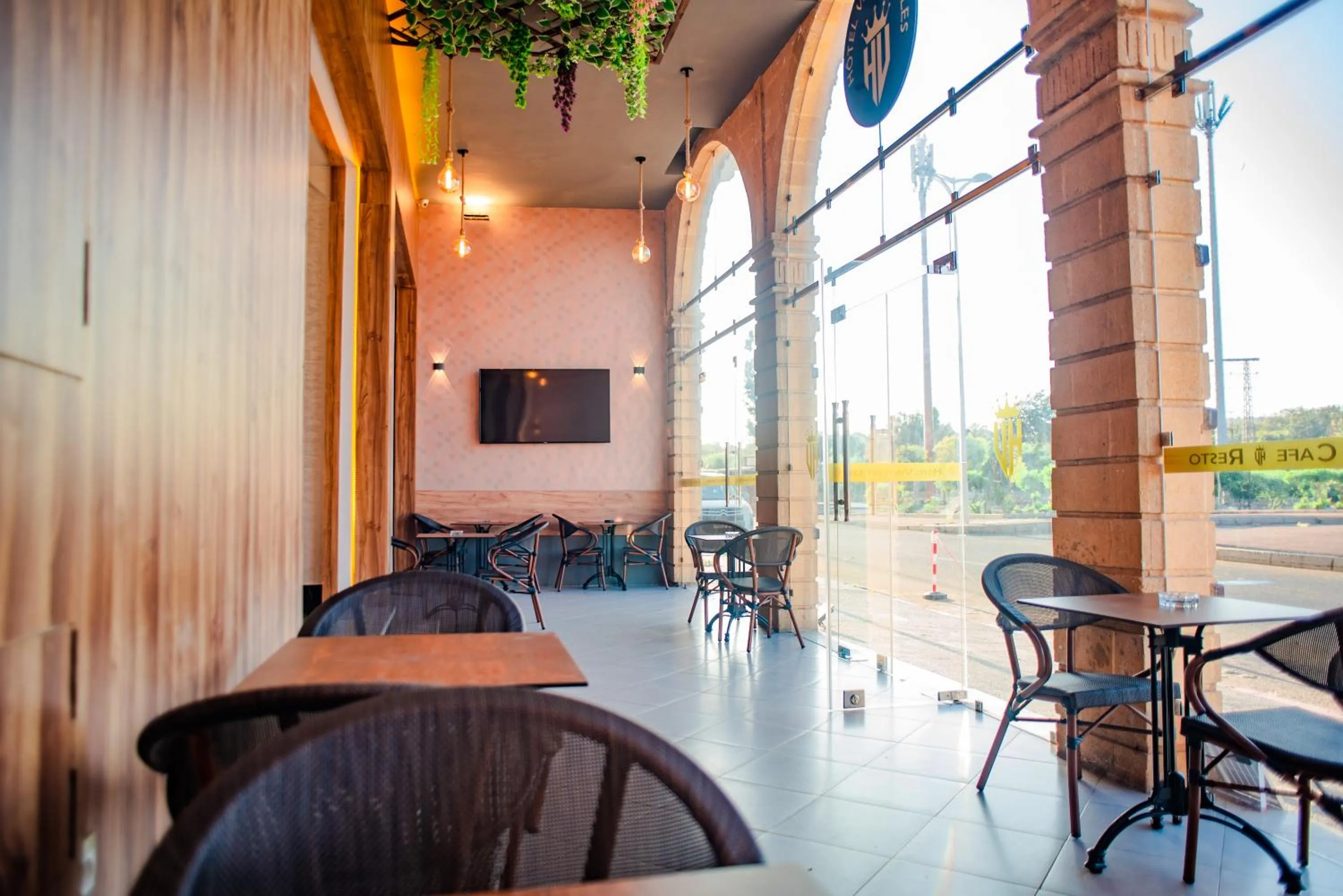 Patio in Hotel Vents Des Iles