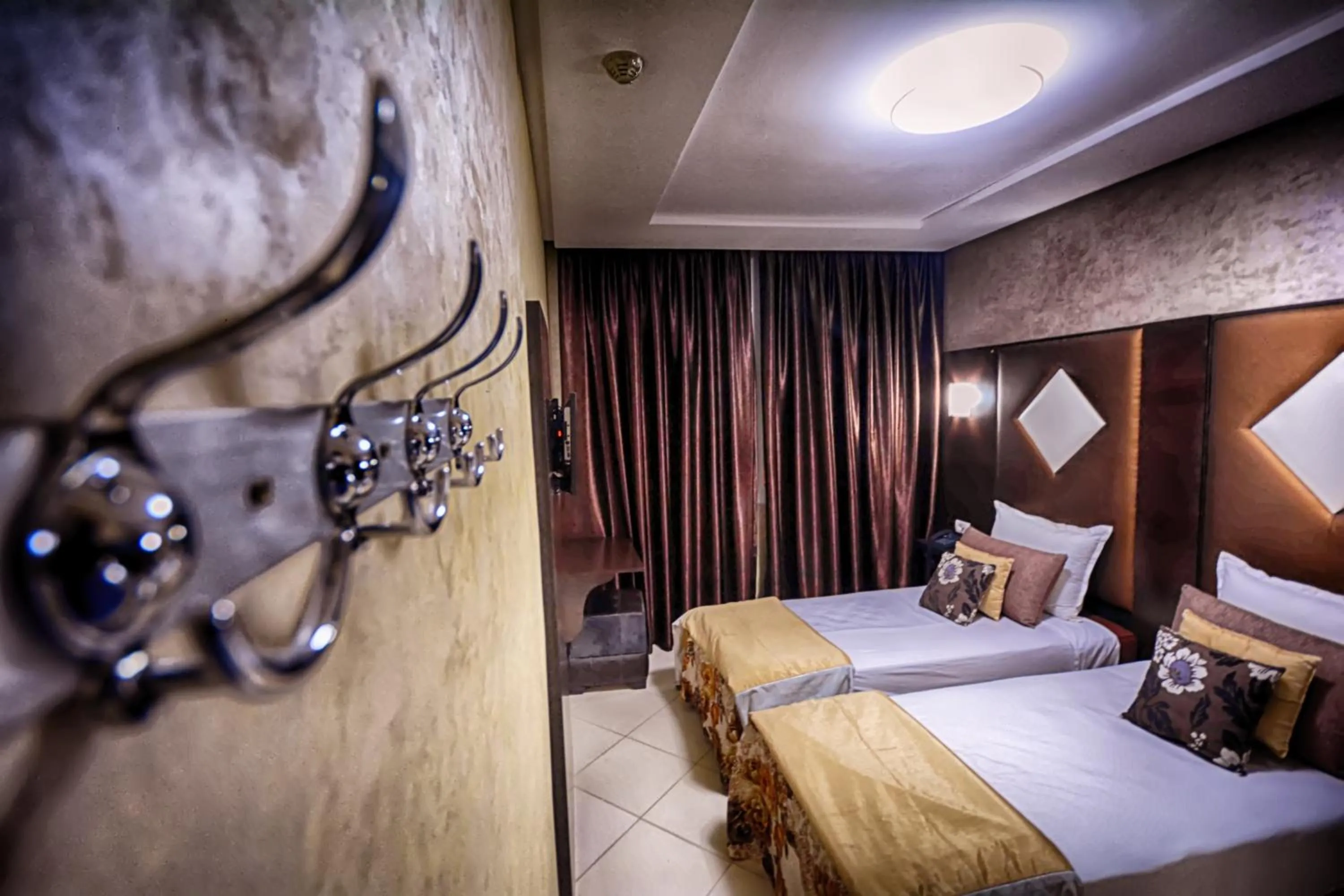 Bedroom, Bed in Hotel Vents Des Iles