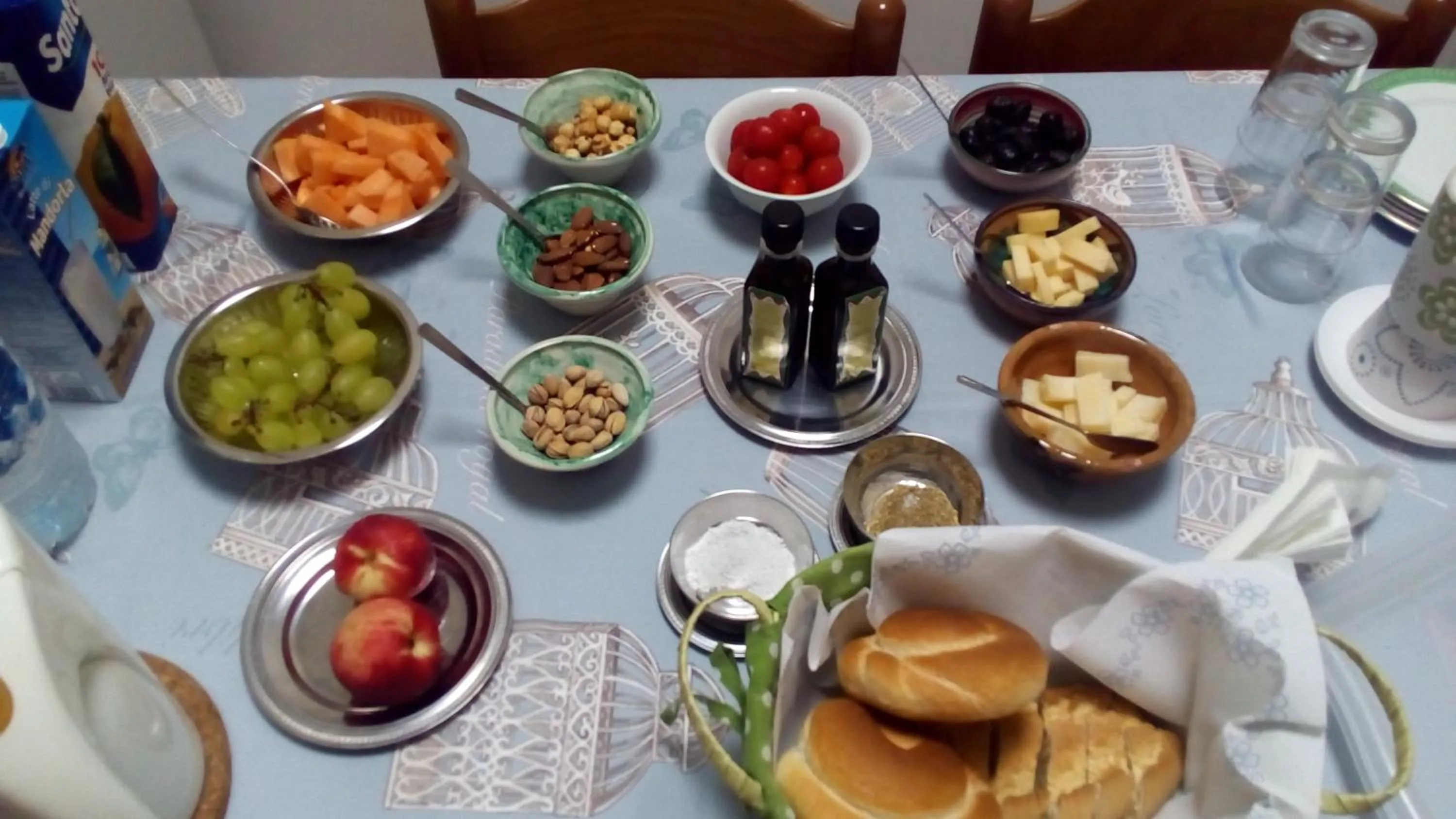 Buffet breakfast in Elianthos B&B