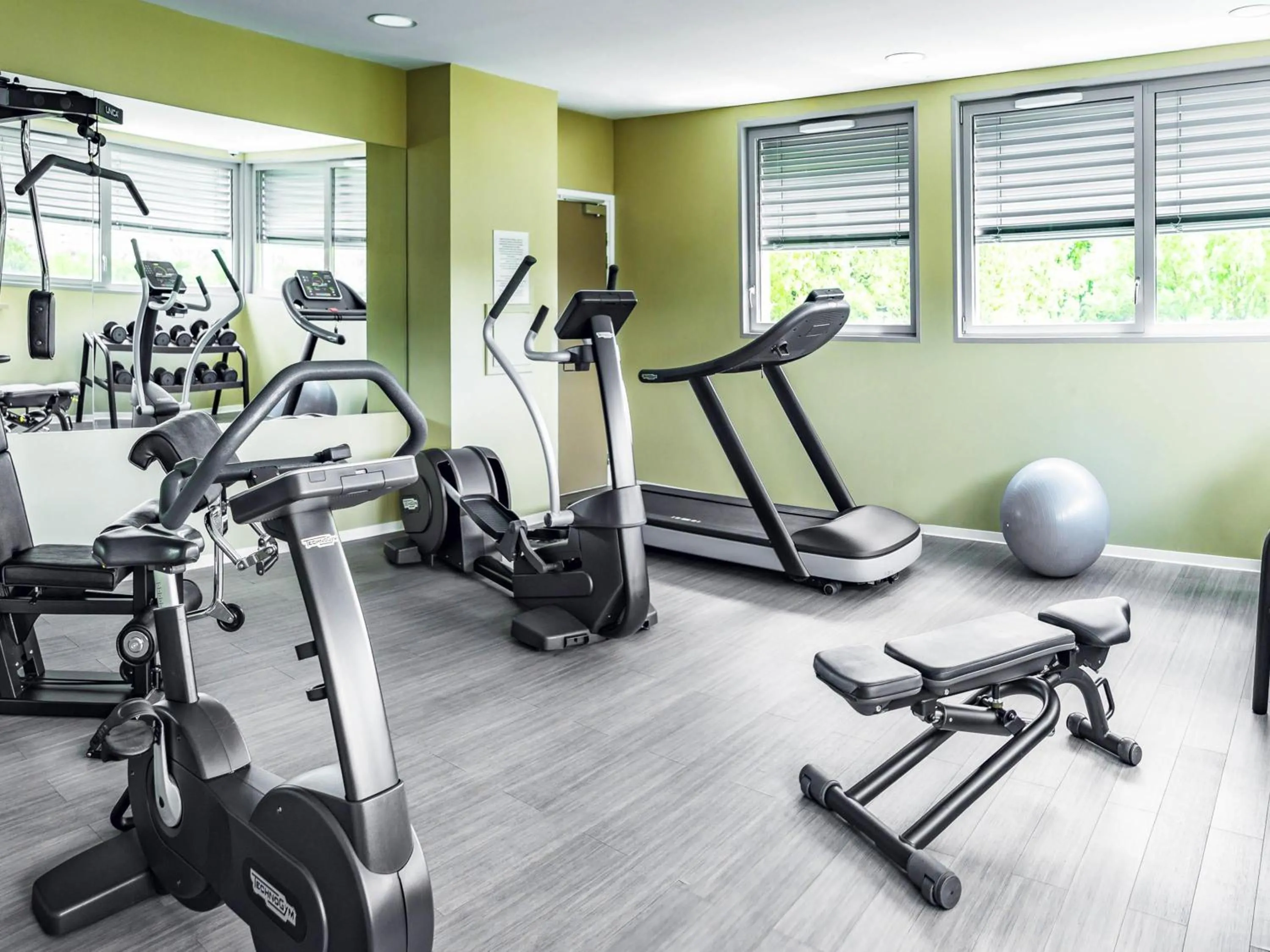 Fitness centre/facilities in Mercure Belfort Centre