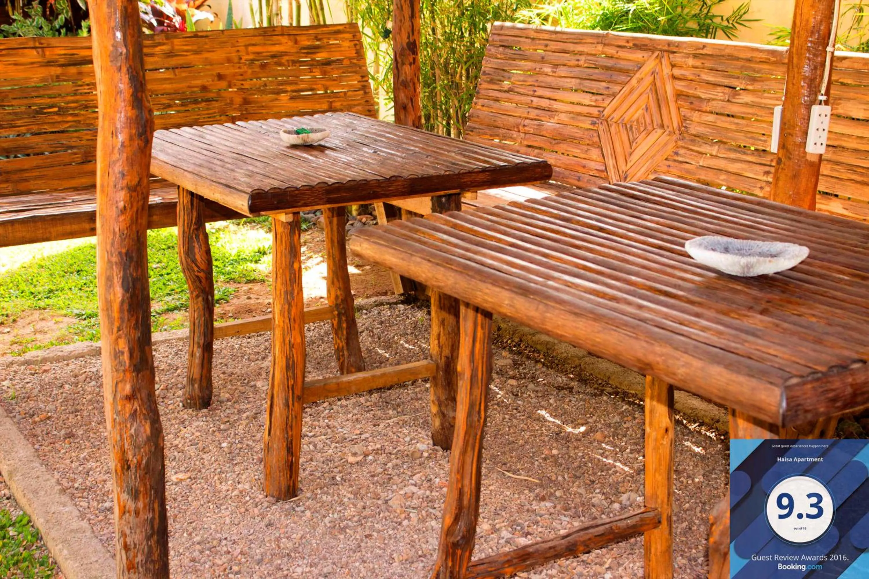 Garden in Haisa Apartment