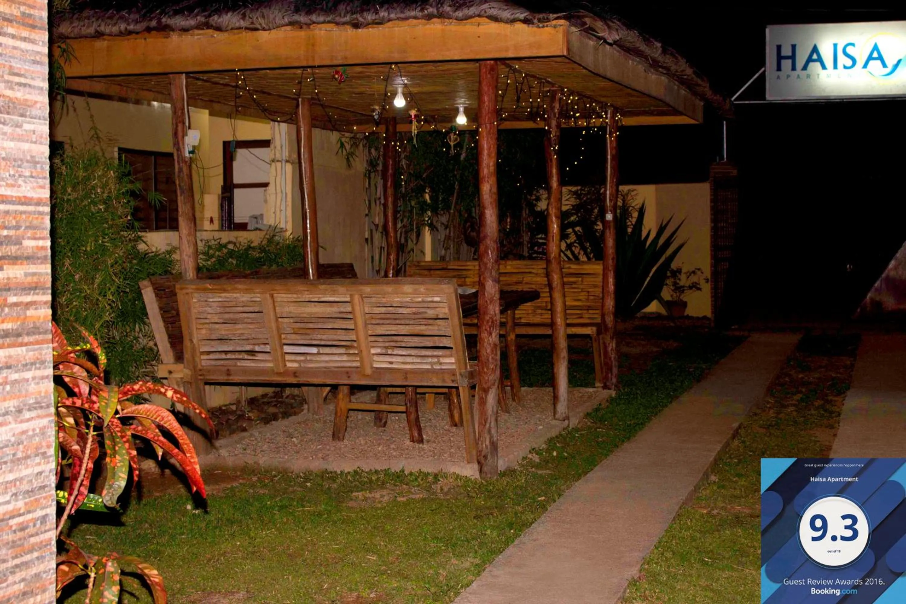 Garden in Haisa Apartment