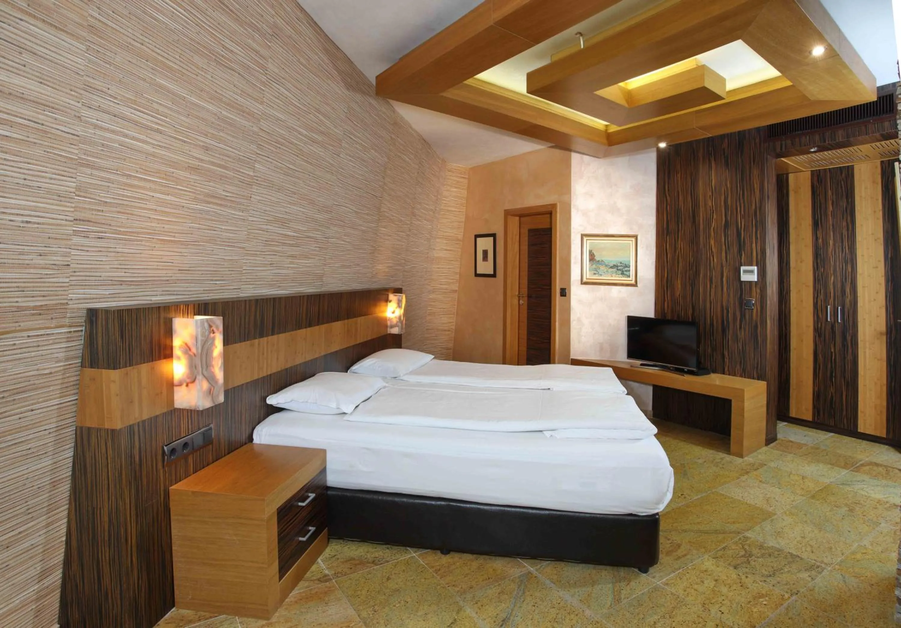 Bedroom, Bed in Art Complex Anel