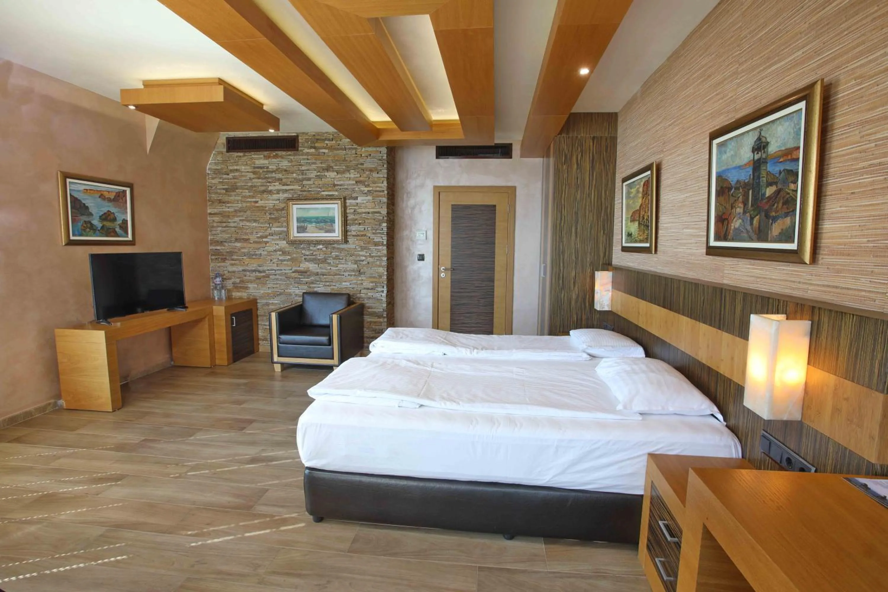 Bedroom, Bed in Art Complex Anel