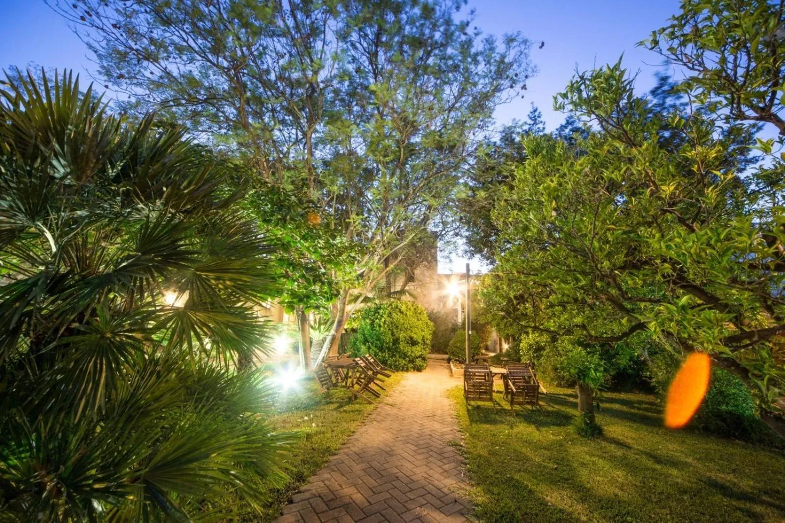 Garden view in Giardino Nascosto