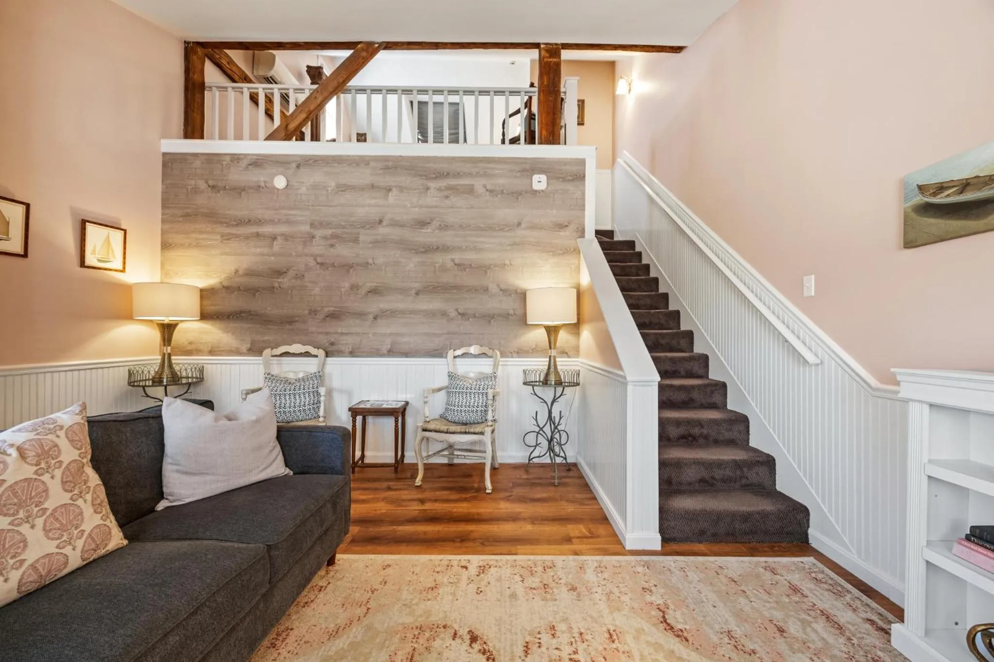 Living room in Hartstone Inn