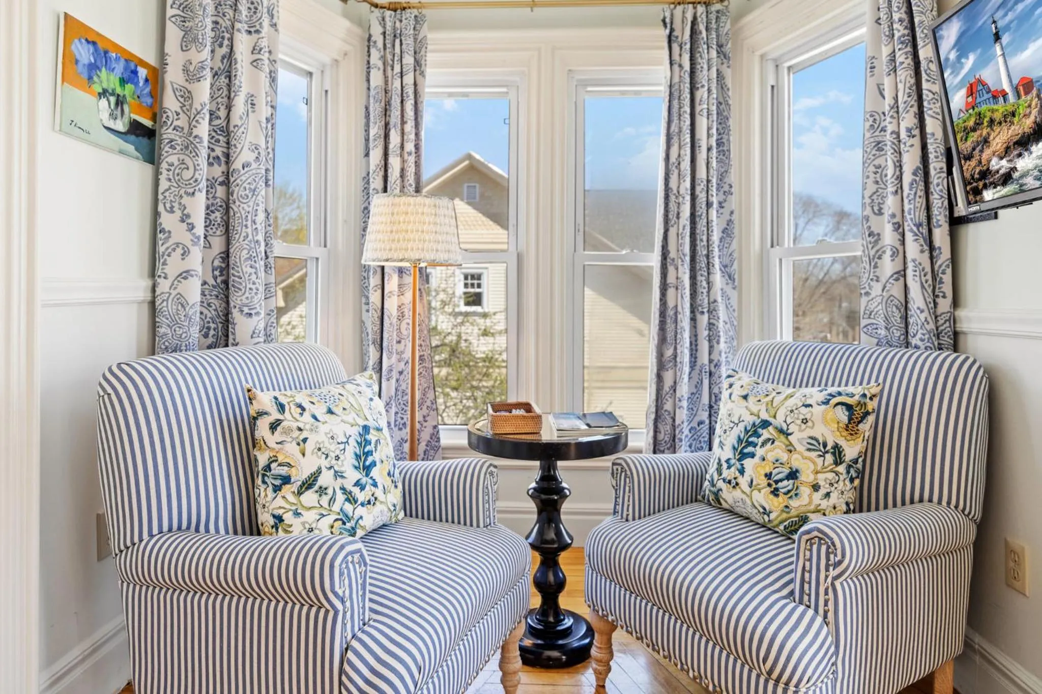 Living room in Hartstone Inn