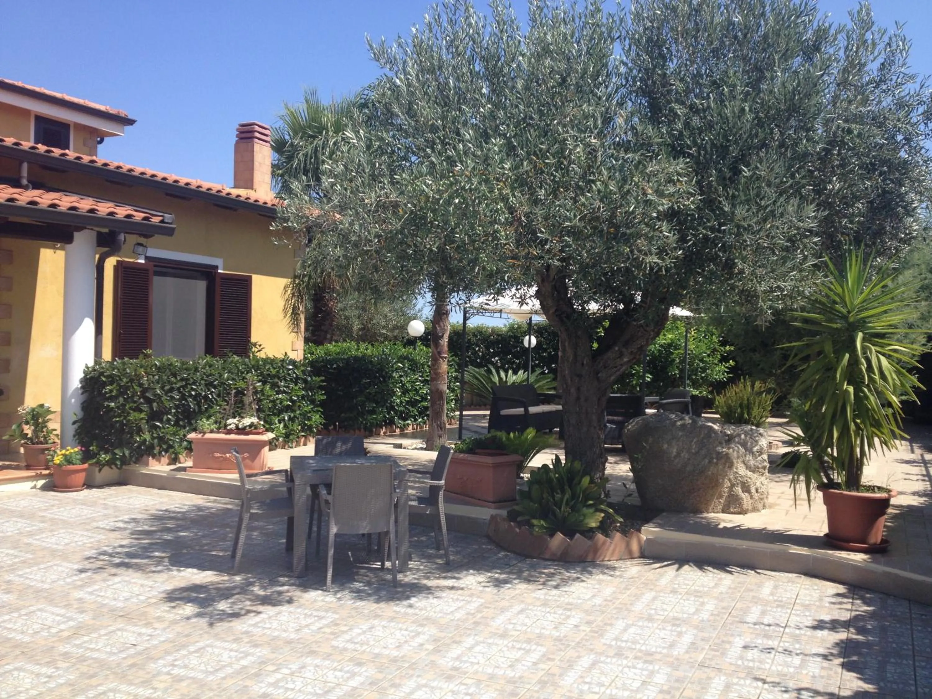 Garden in B&B Villa Isa