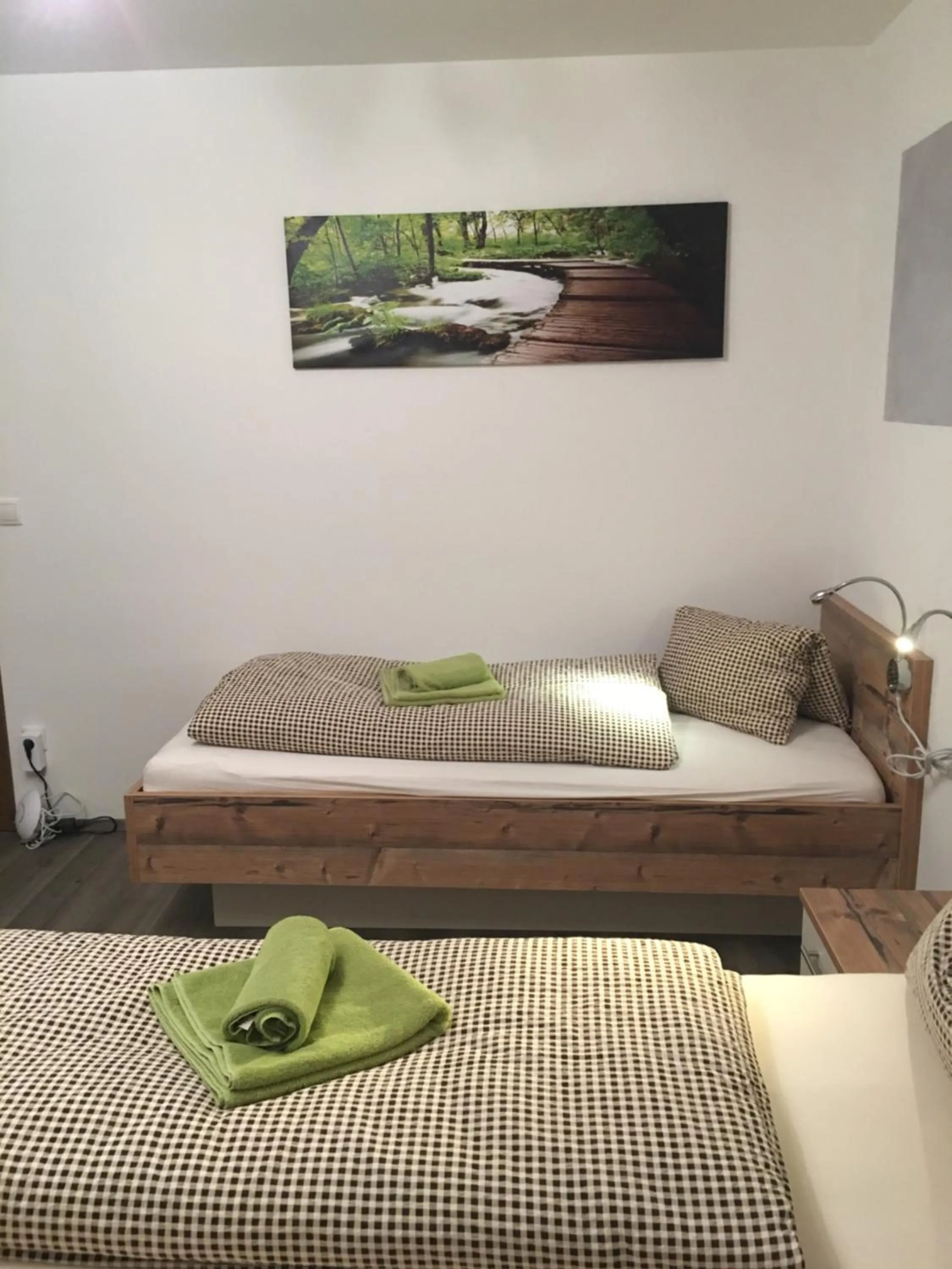 Bedroom, Bed in Haus Obertiefenbach