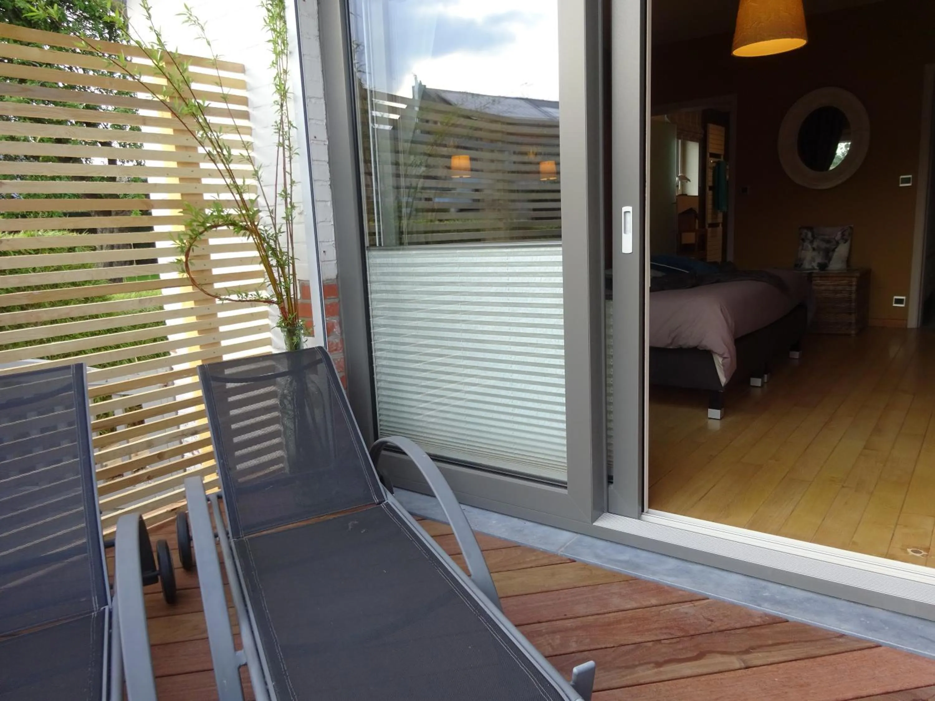 Patio in A L'inattendue