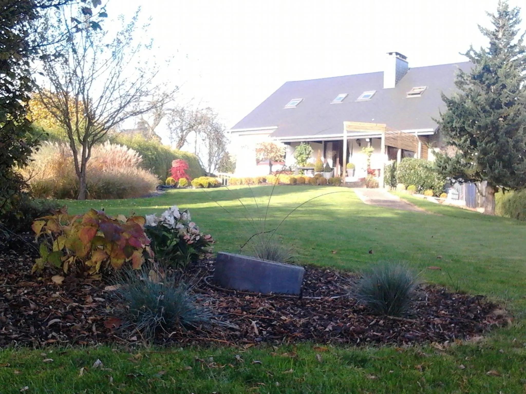 Garden view in A L'inattendue