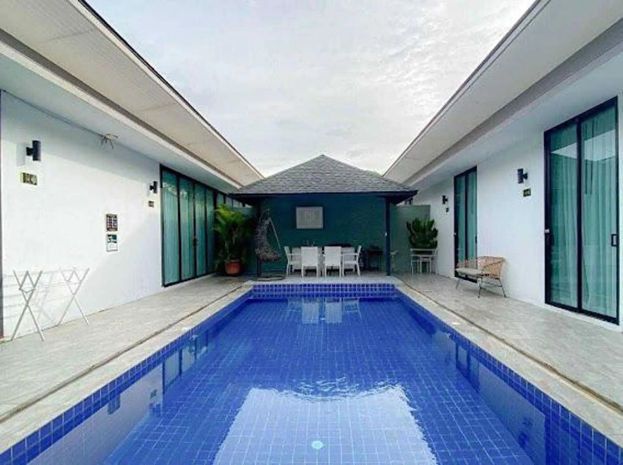 Balcony/Terrace in The COZY NATURE pool villas phuket