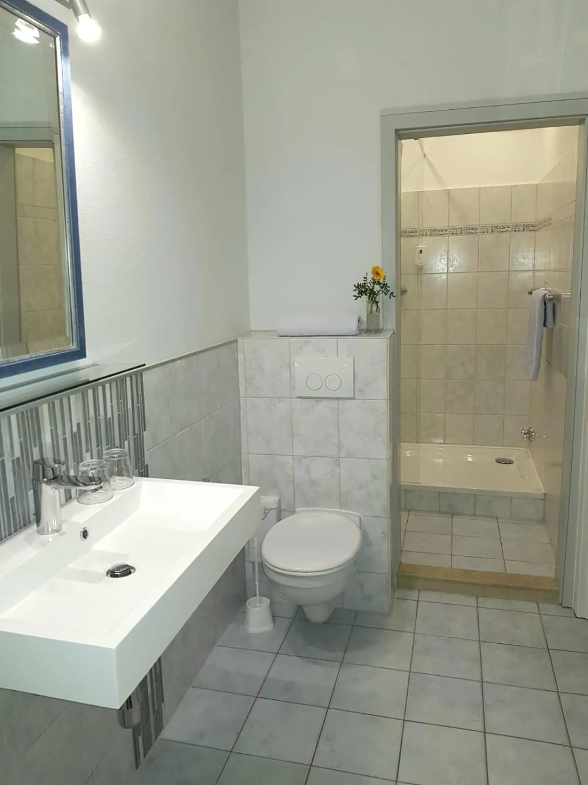 Bathroom in Hotel Fernsicht