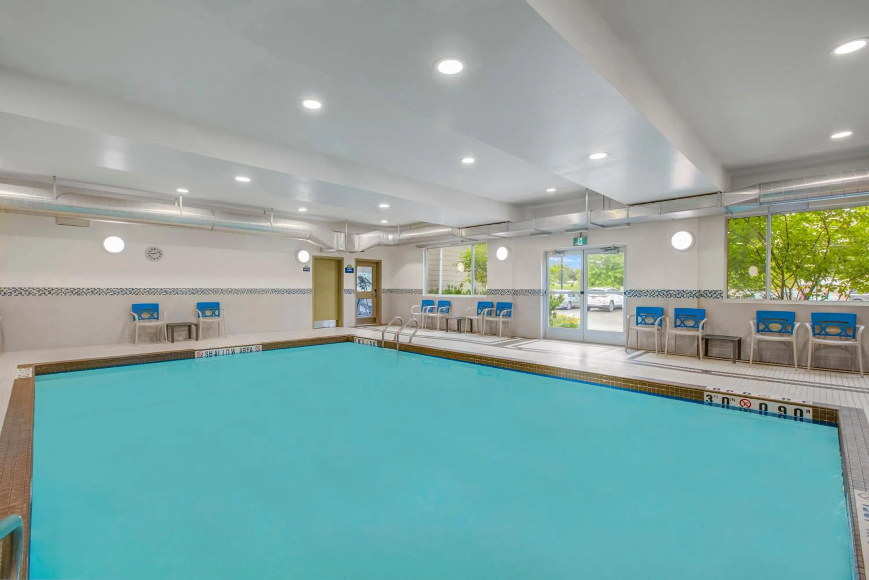 Pool view in Days Inn & Suites by Wyndham Lindsay