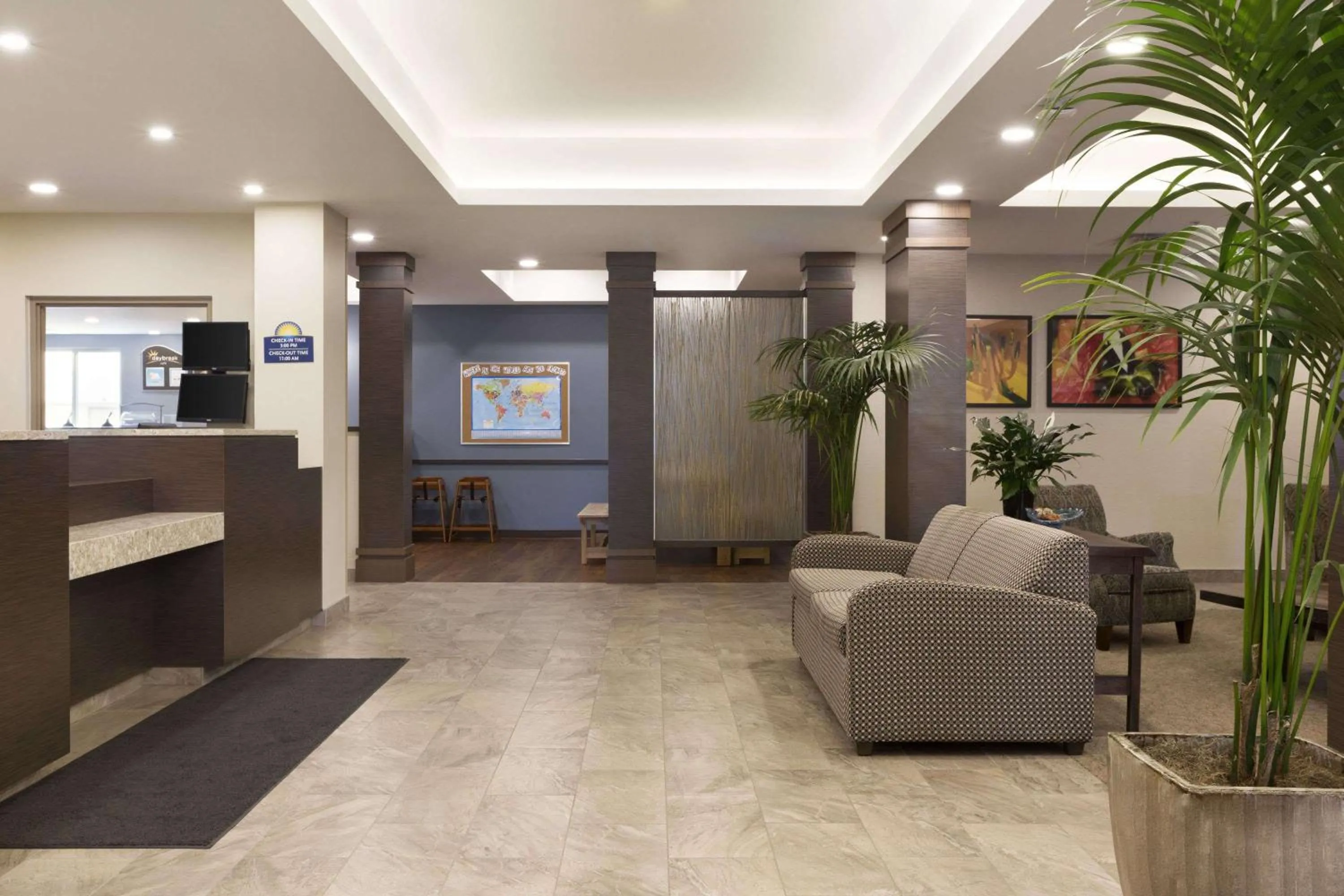 Lobby or reception in Days Inn & Suites by Wyndham Lindsay