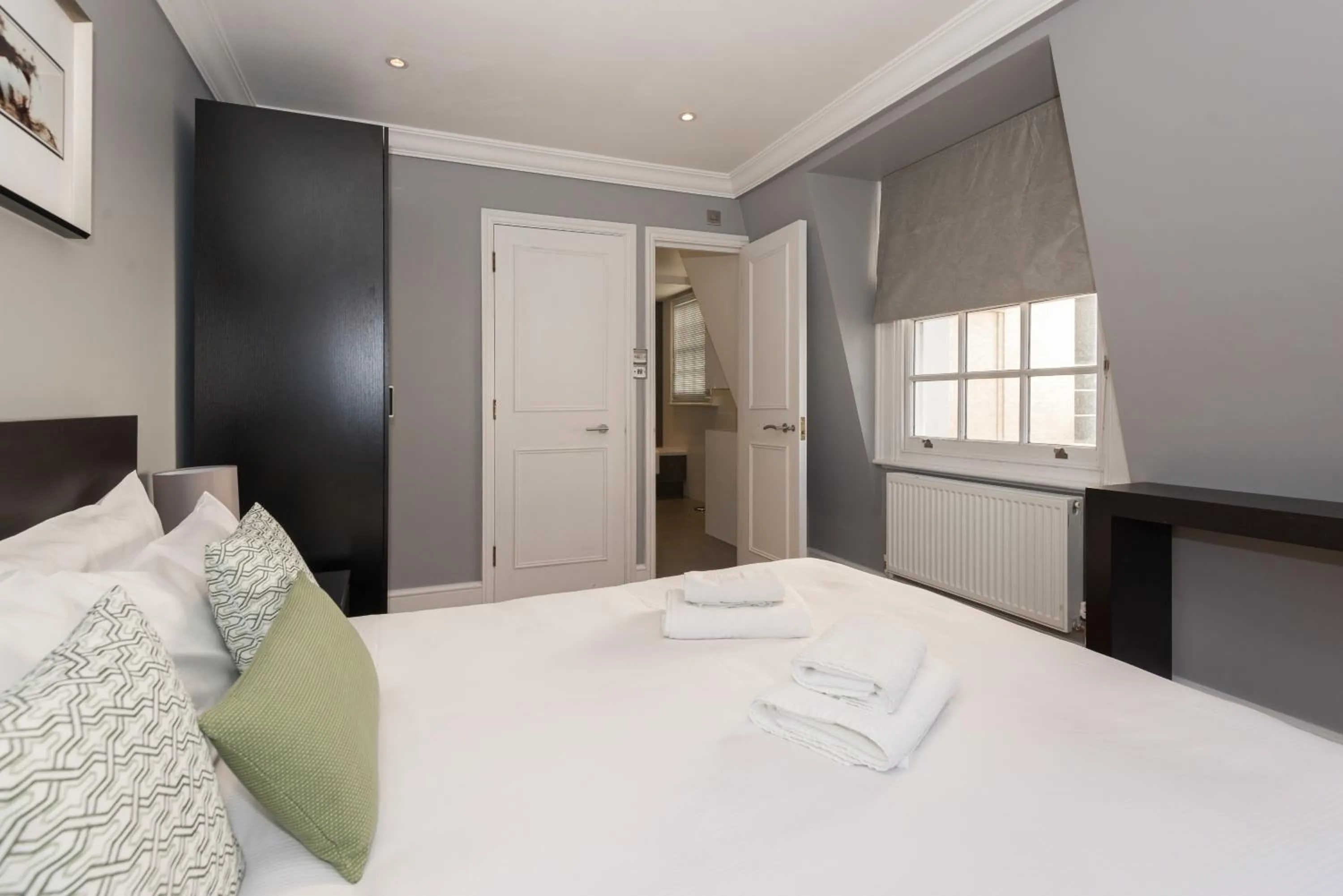 Bedroom in Mayfair private Apartments