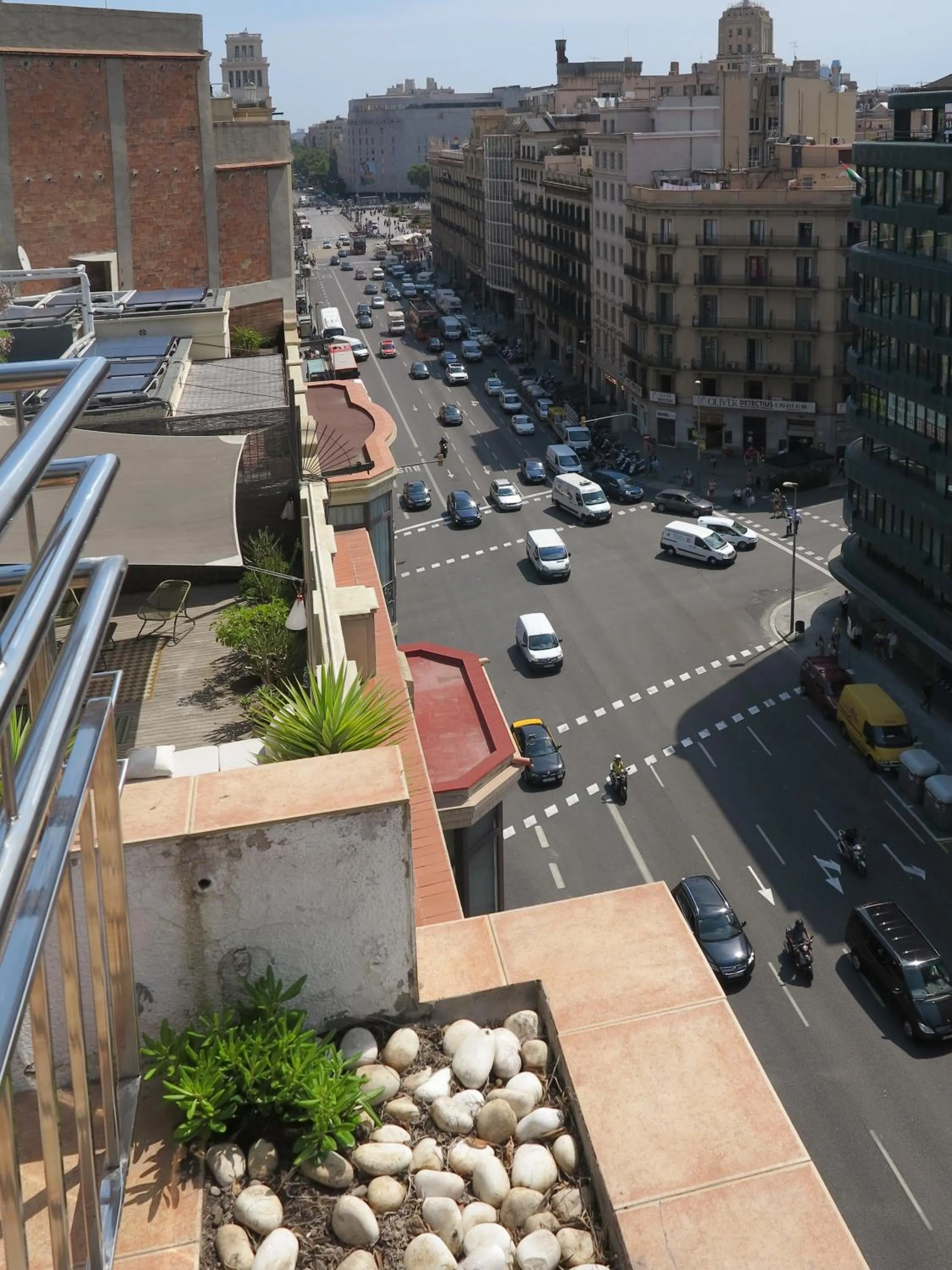 City view in Serennia Exclusive Rooms