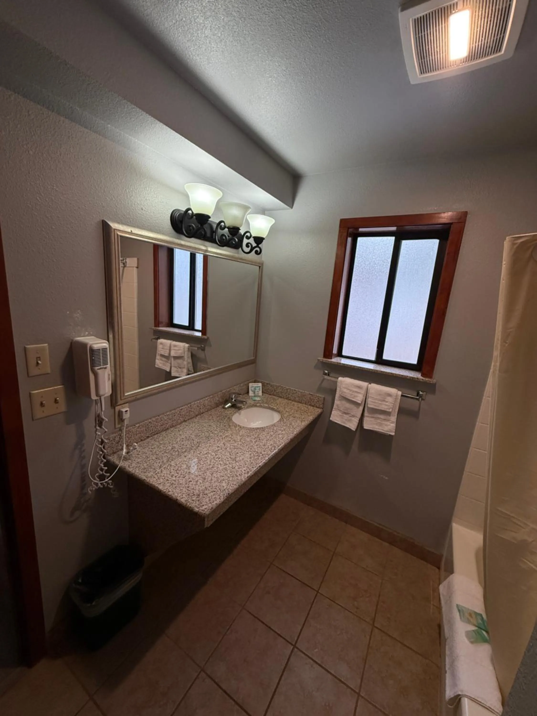 Bed in Stewart Lodge