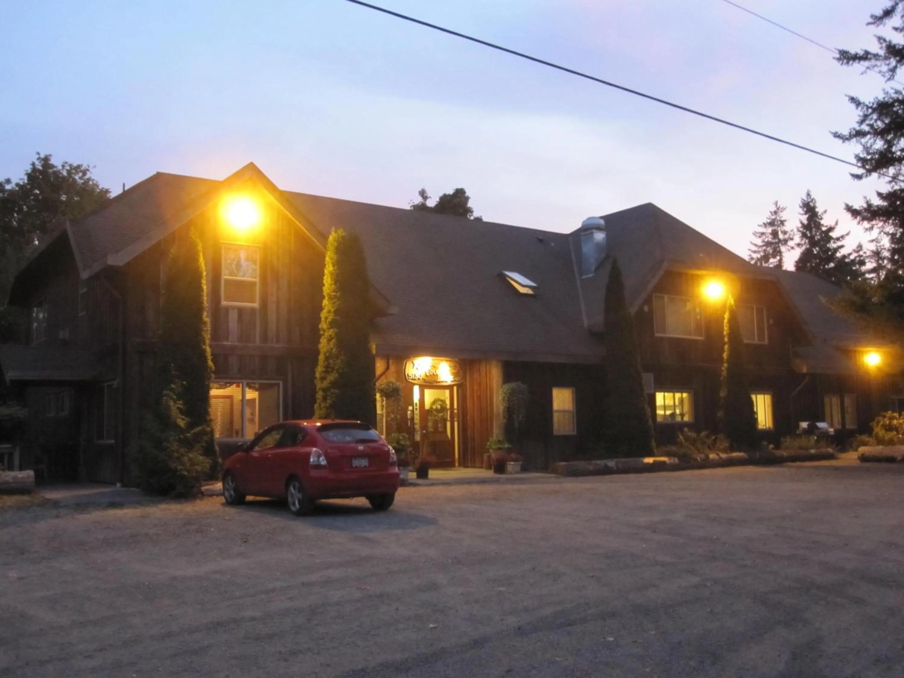 Facade/entrance in Kiwi Cove Lodge