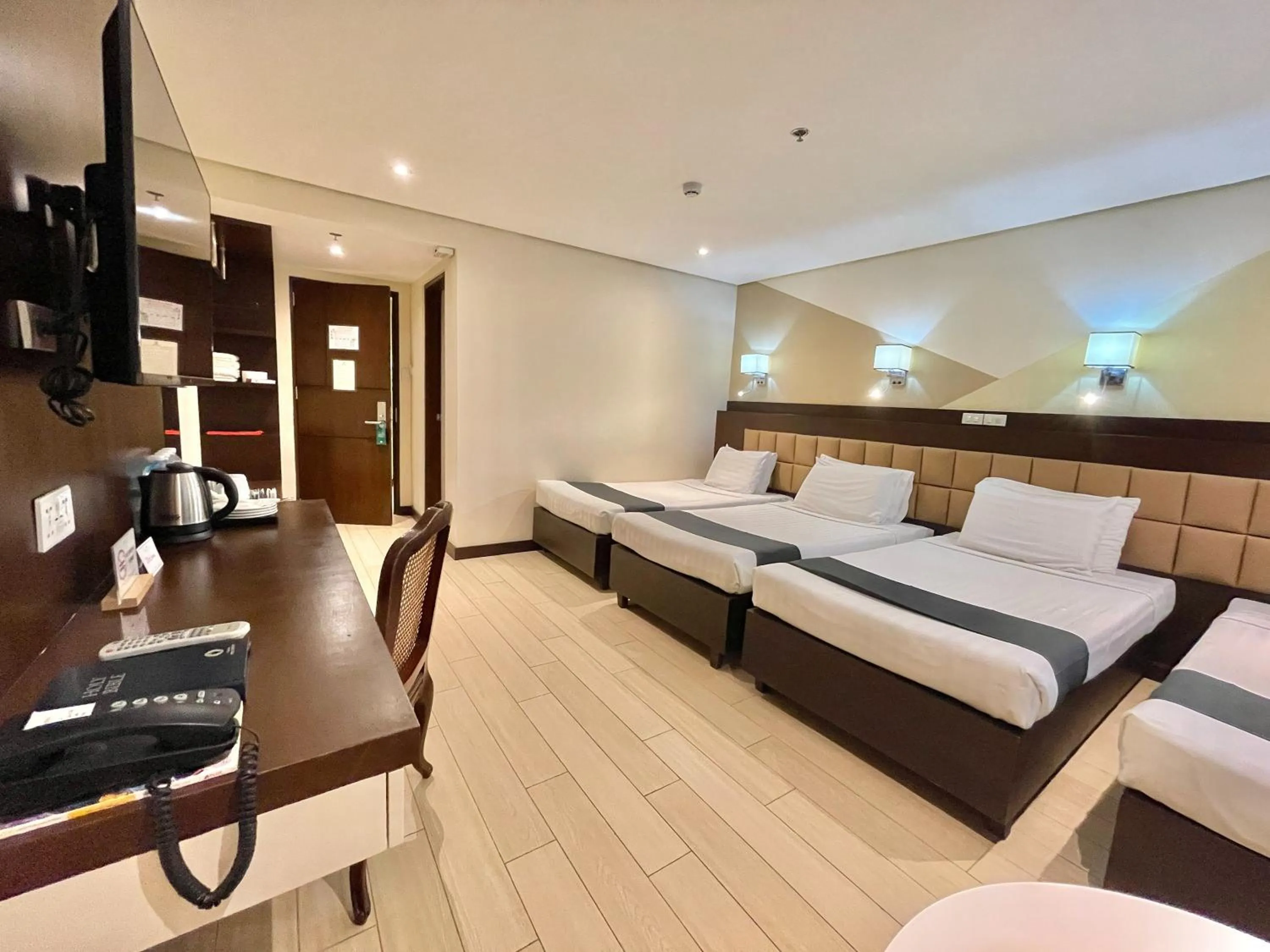 Bed in The VIP Hotel Cagayan De Oro