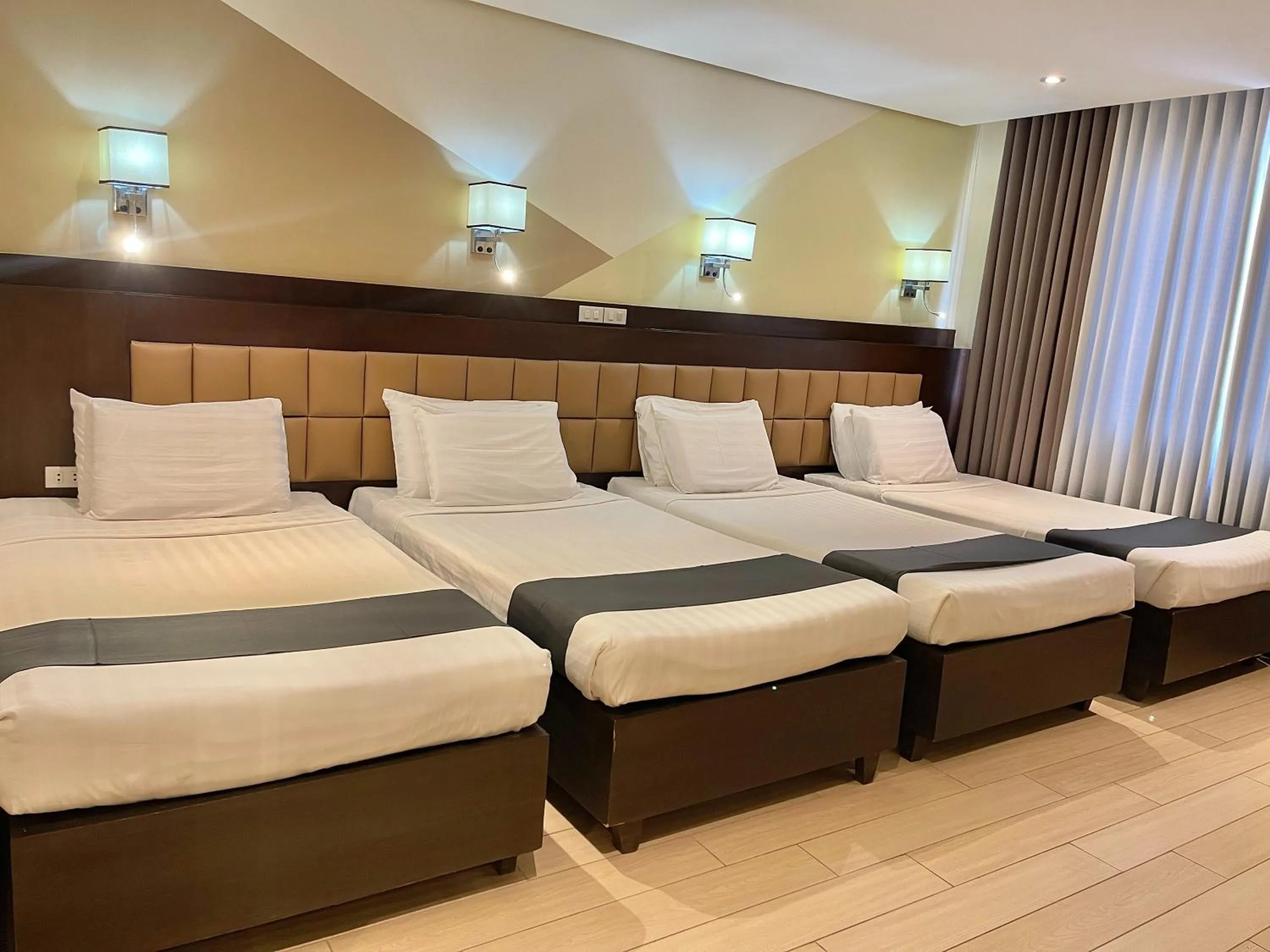 Bed in The VIP Hotel Cagayan De Oro