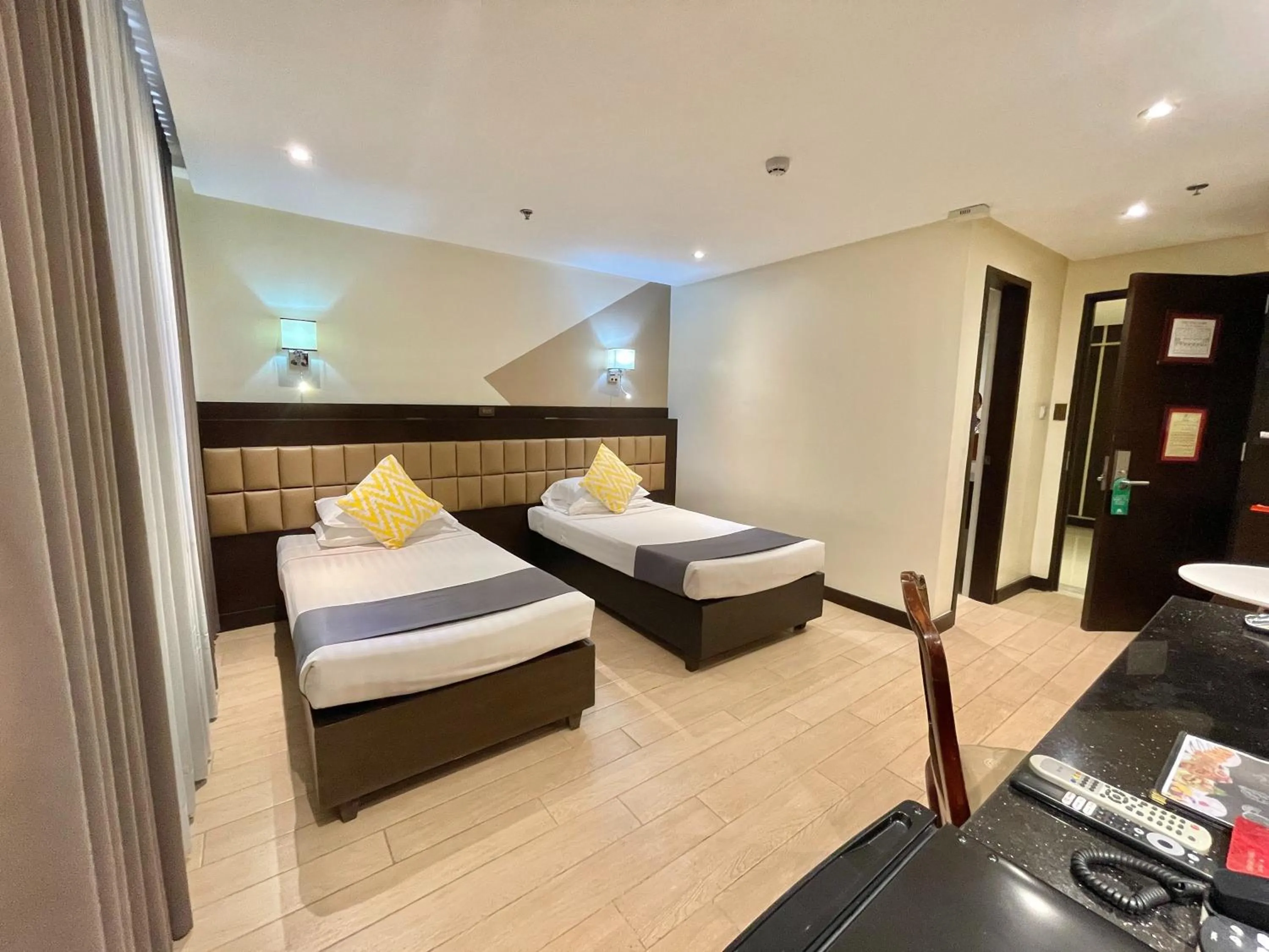 Bed in The VIP Hotel Cagayan De Oro