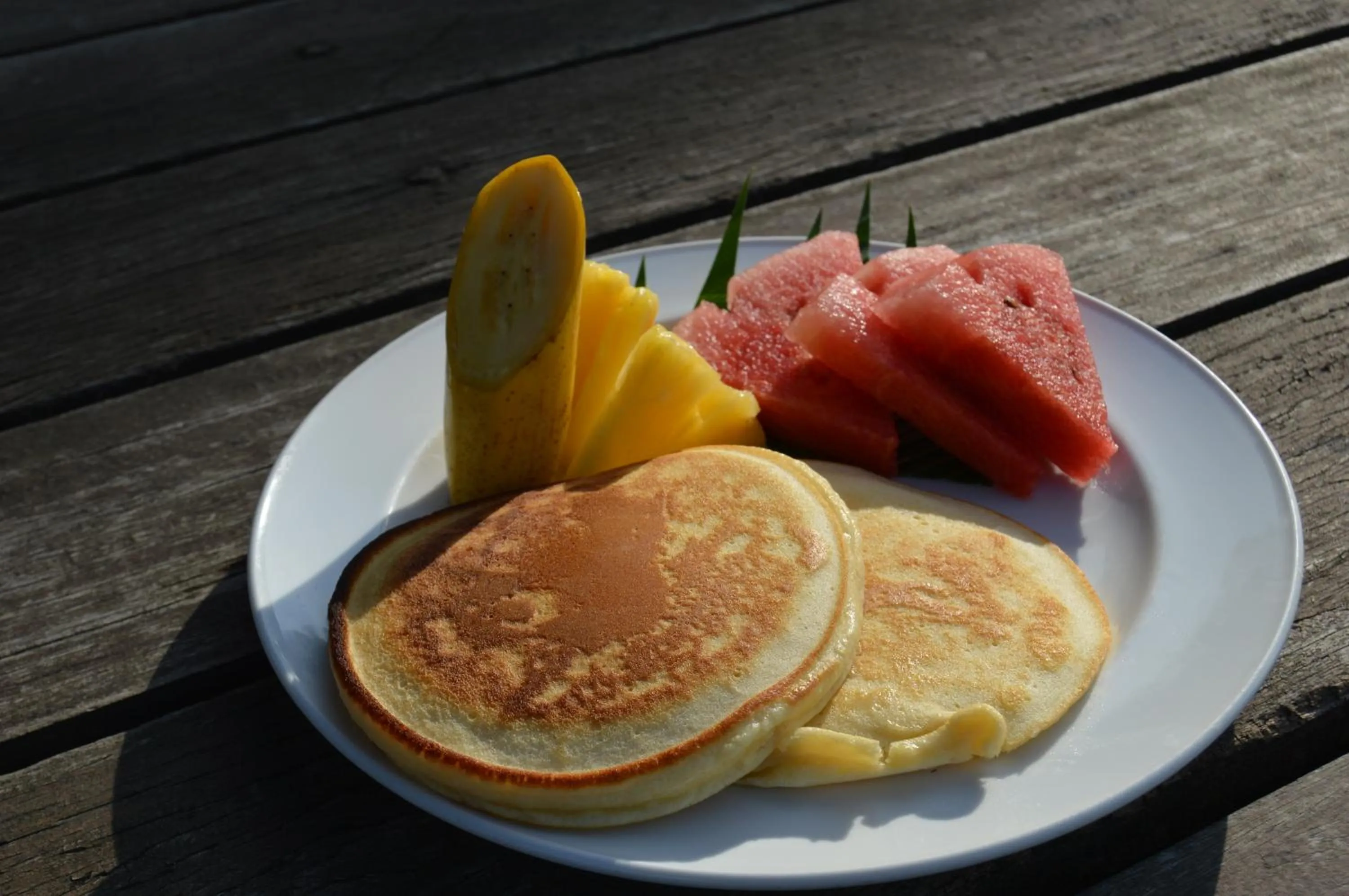 American breakfast in Hijo Resorts Davao