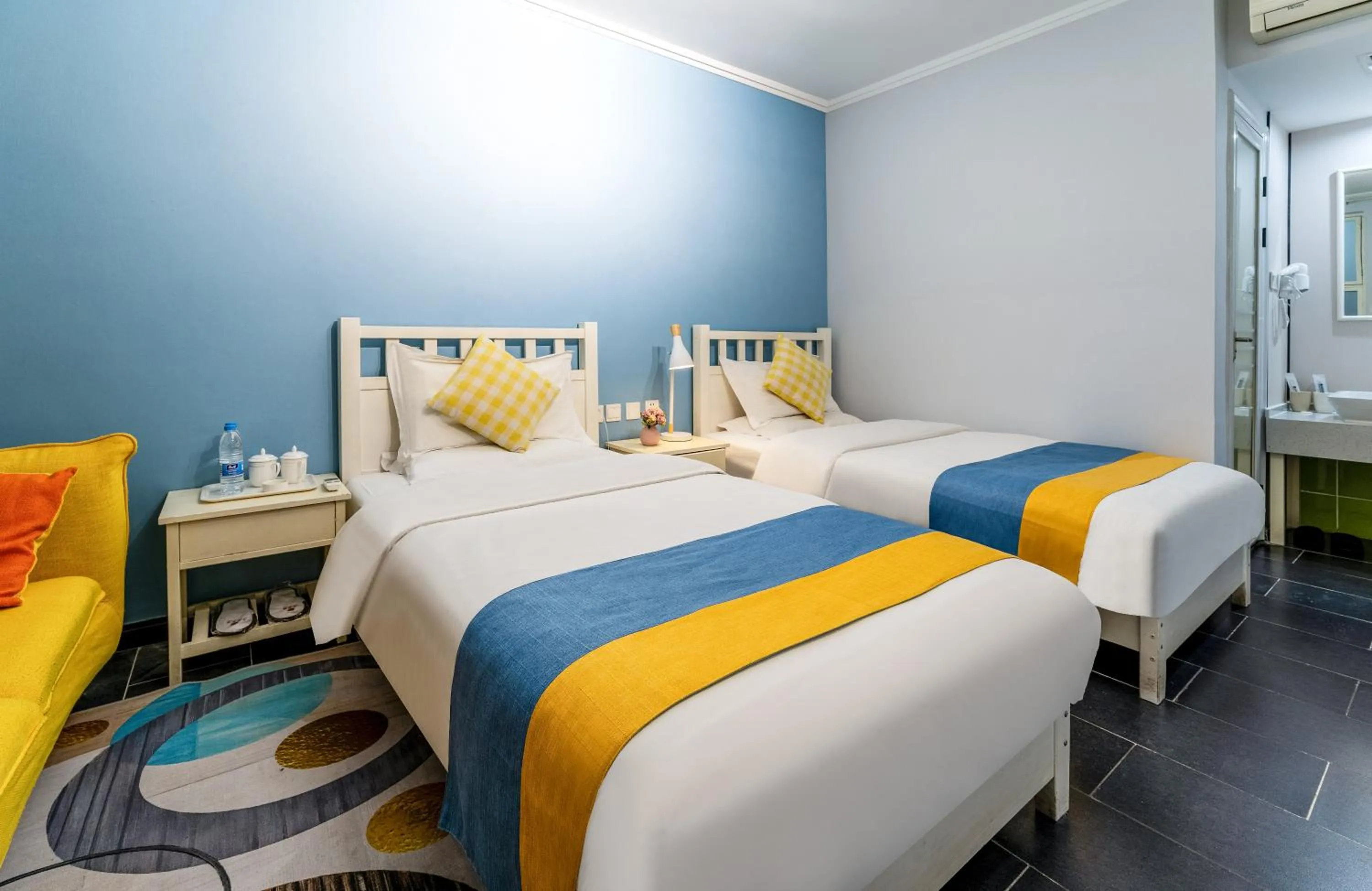 Bed in Xi'an See Tang Guesthouse