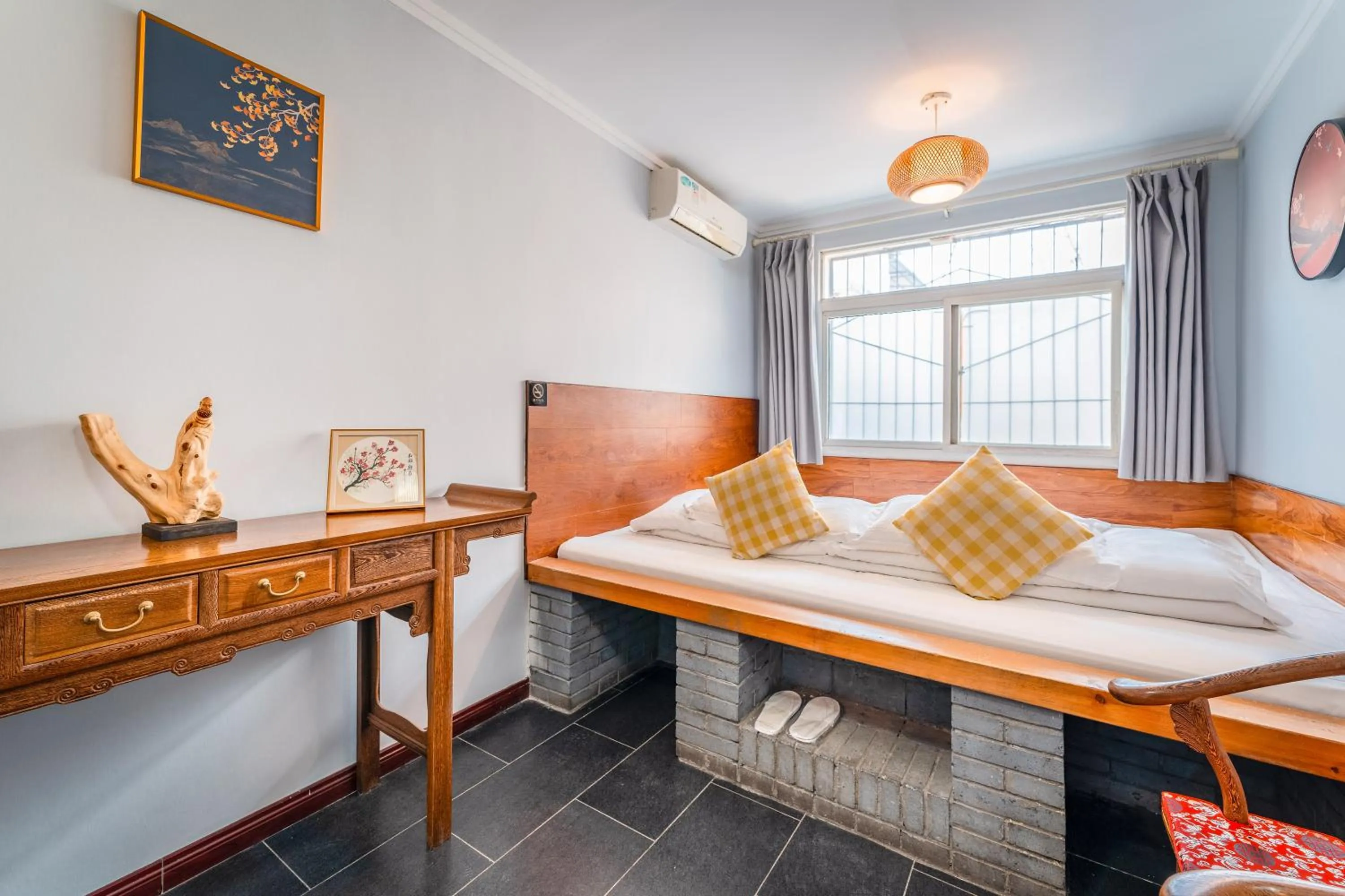 Bed in Xi'an See Tang Guesthouse