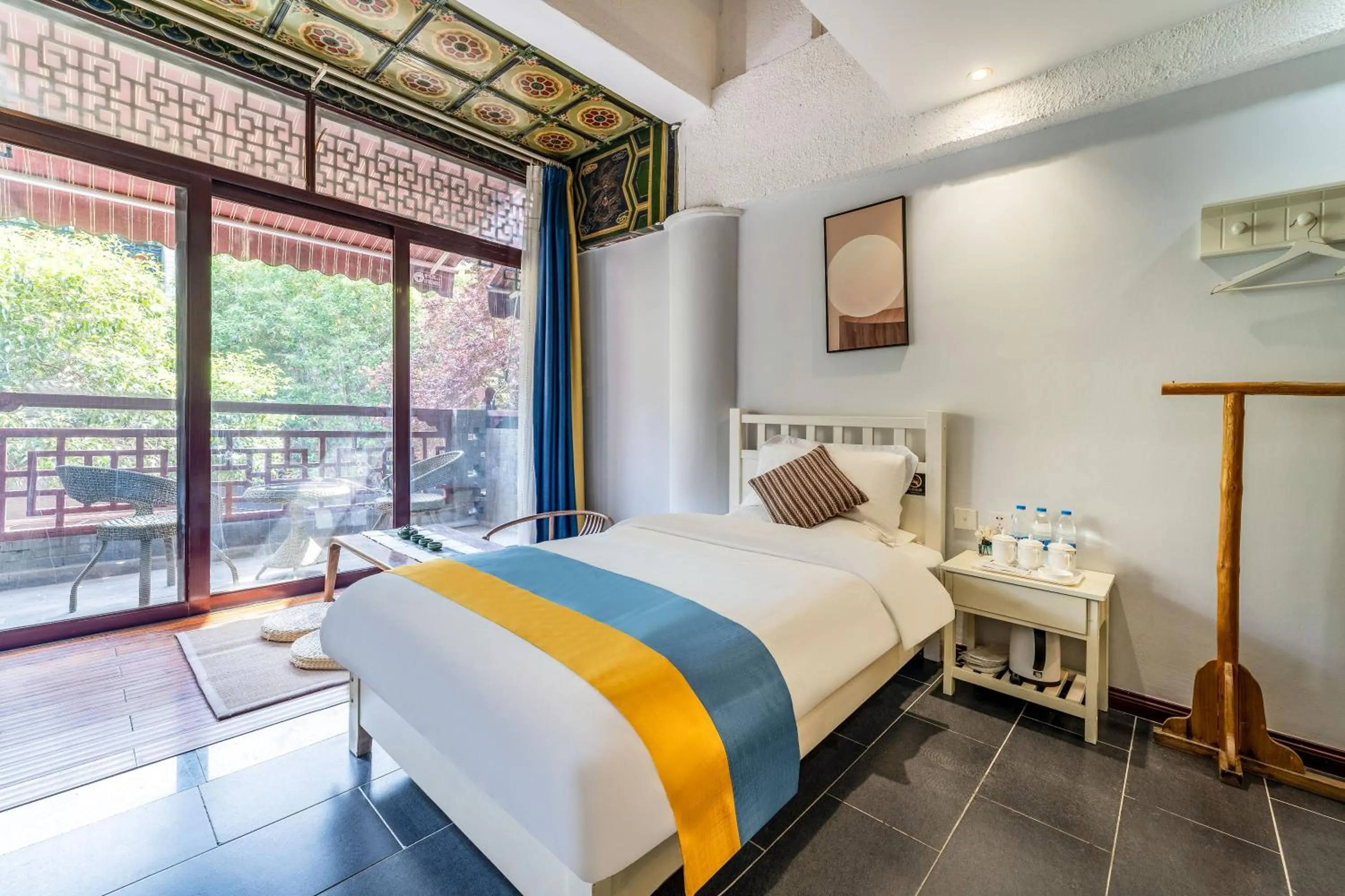 Bed in Xi'an See Tang Guesthouse