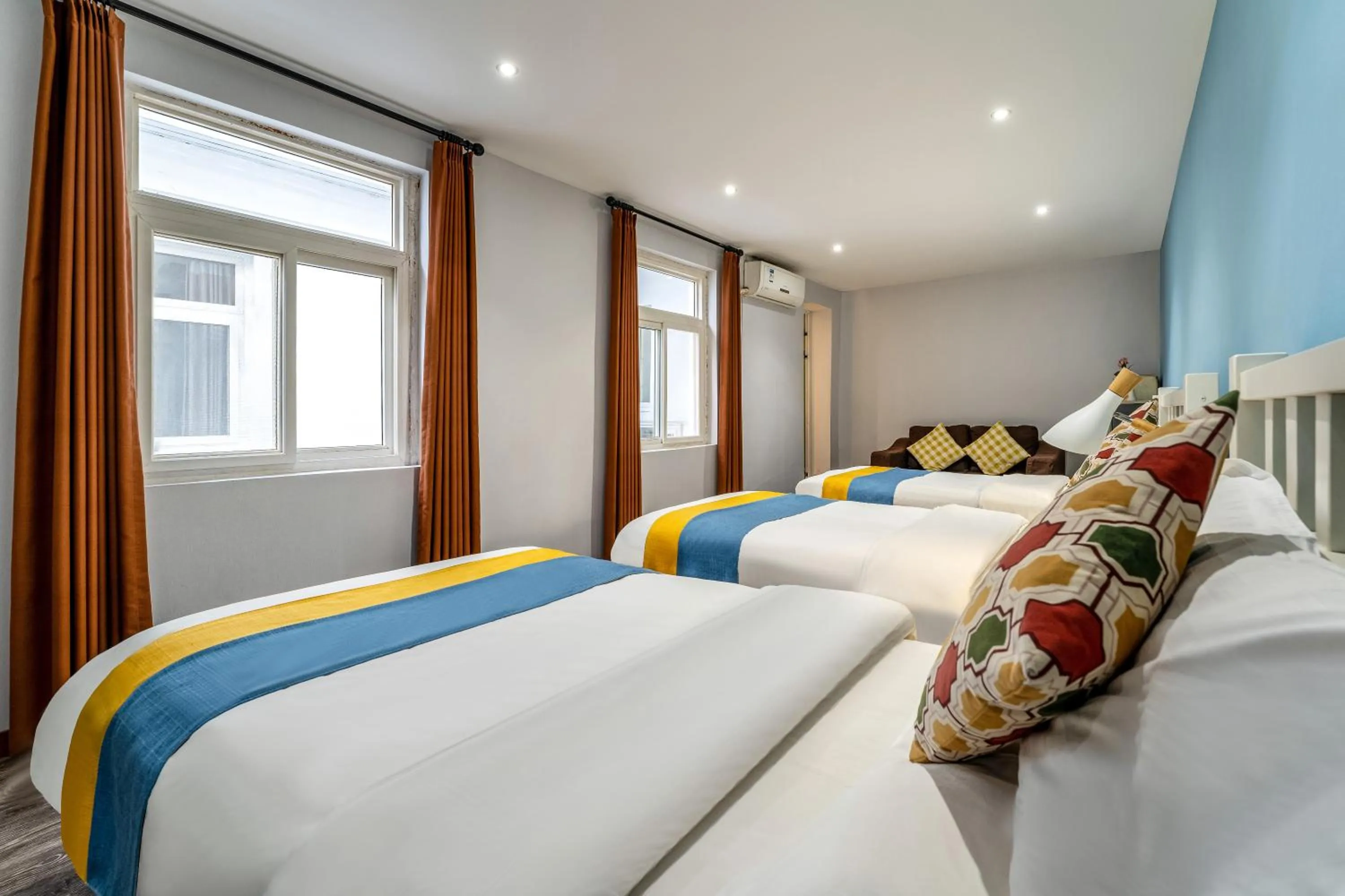 Bed in Xi'an See Tang Guesthouse