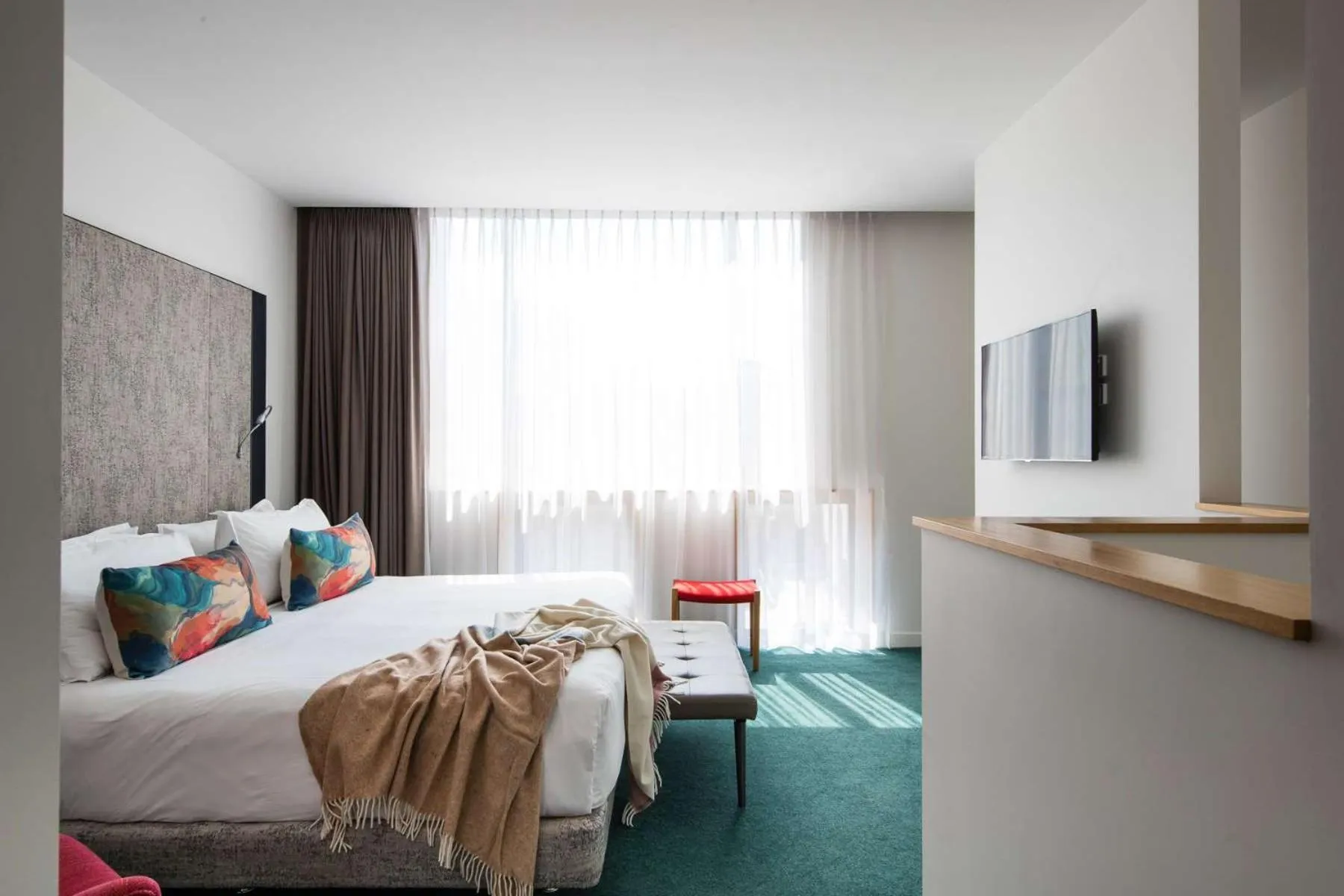 Bedroom, Bed in The Old Clare by Ode Hotels