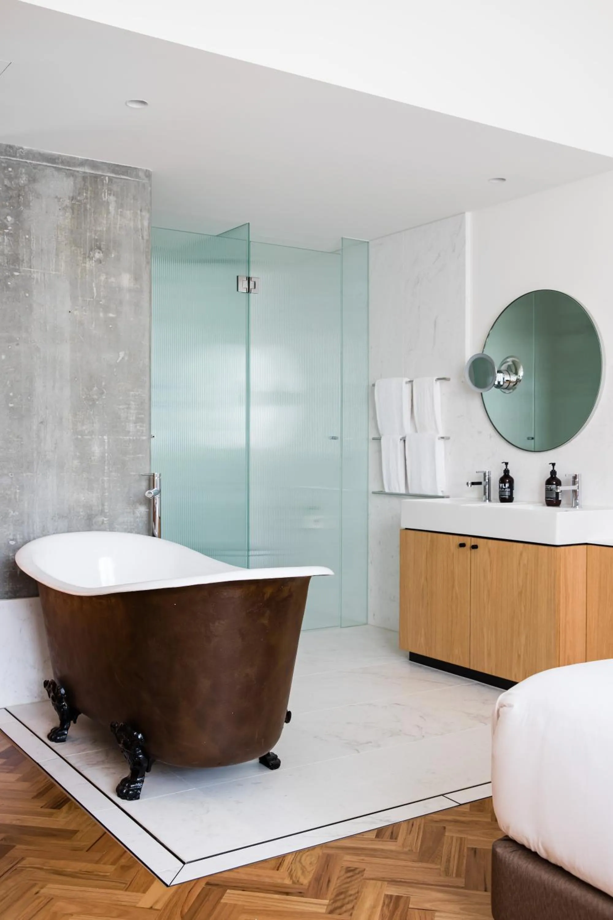 Bathroom in The Old Clare by Ode Hotels