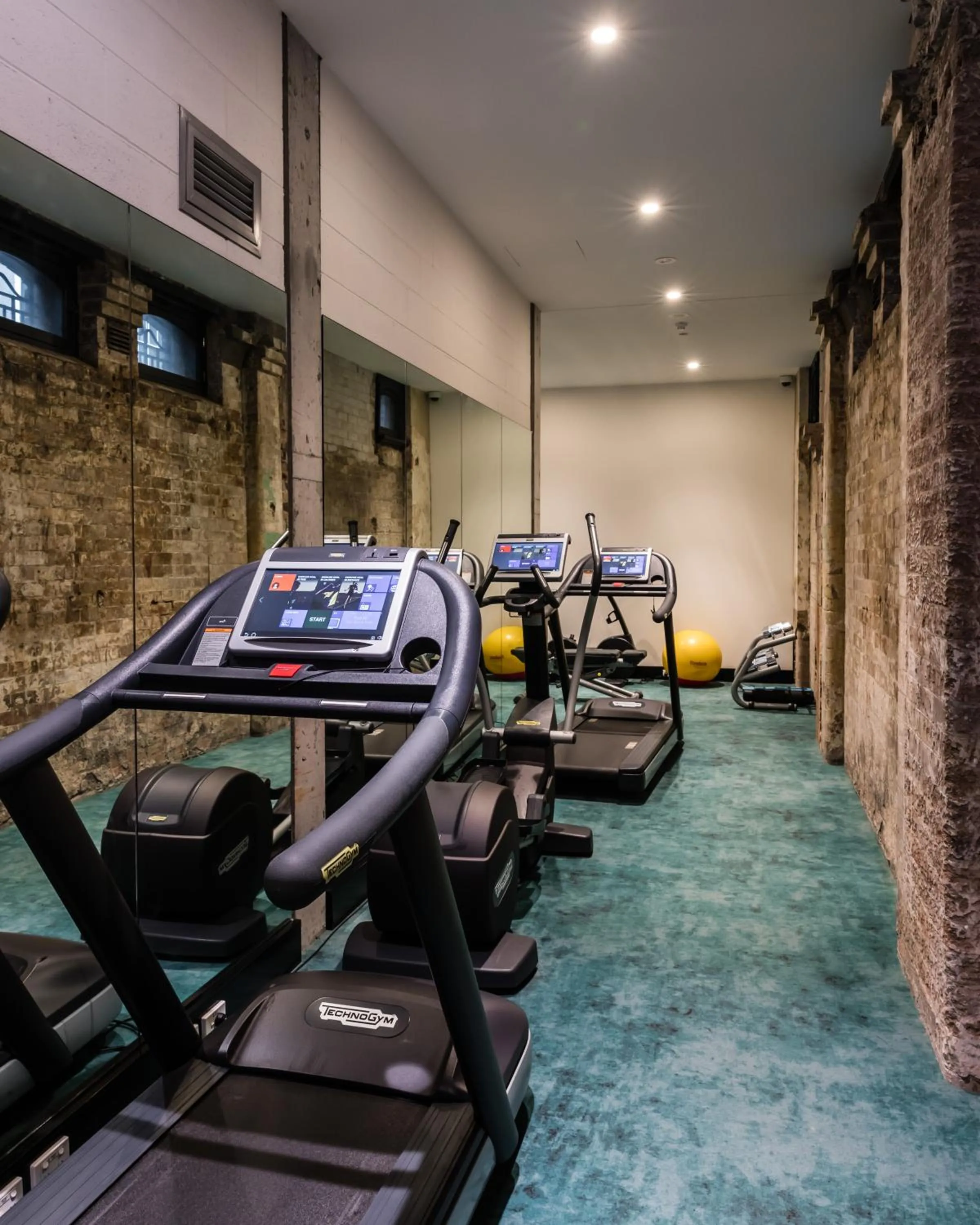 Fitness centre/facilities in The Old Clare by Ode Hotels