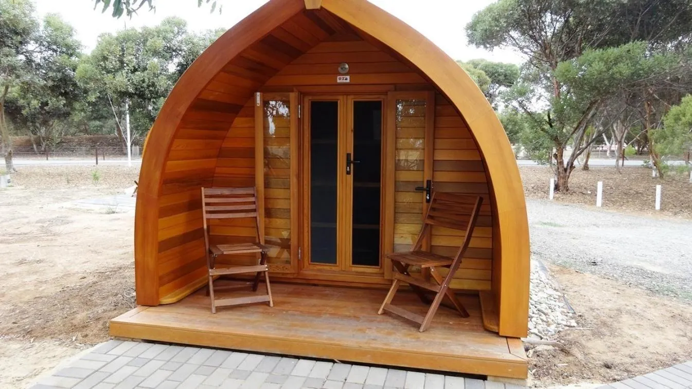 Patio in BIG4 Port Willunga Tourist Park