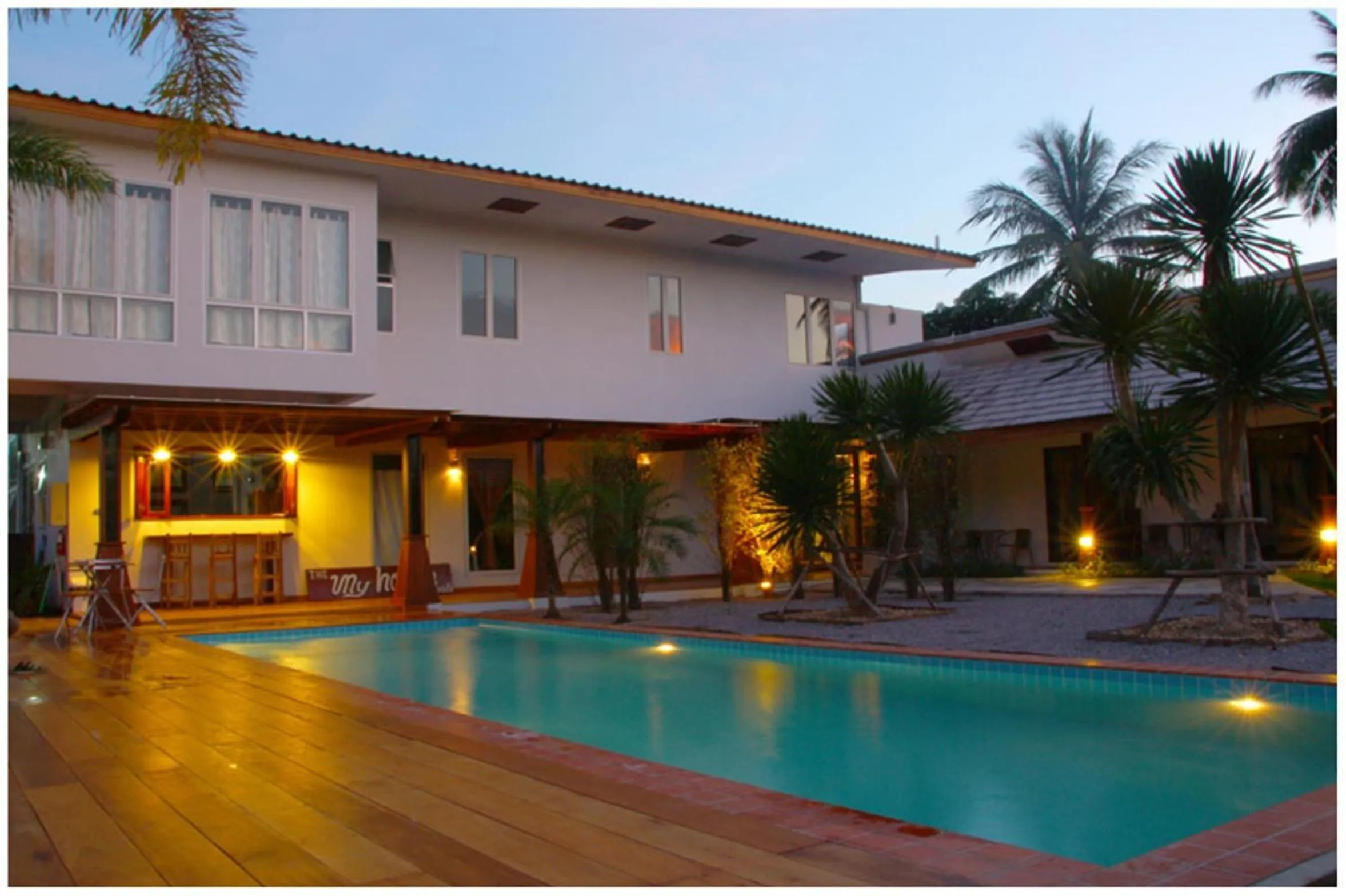 Swimming pool, Property Building in The Myhome Resort