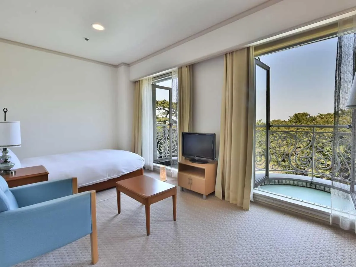 Bed in Shizuoka Country Hamaoka Course & Hotel