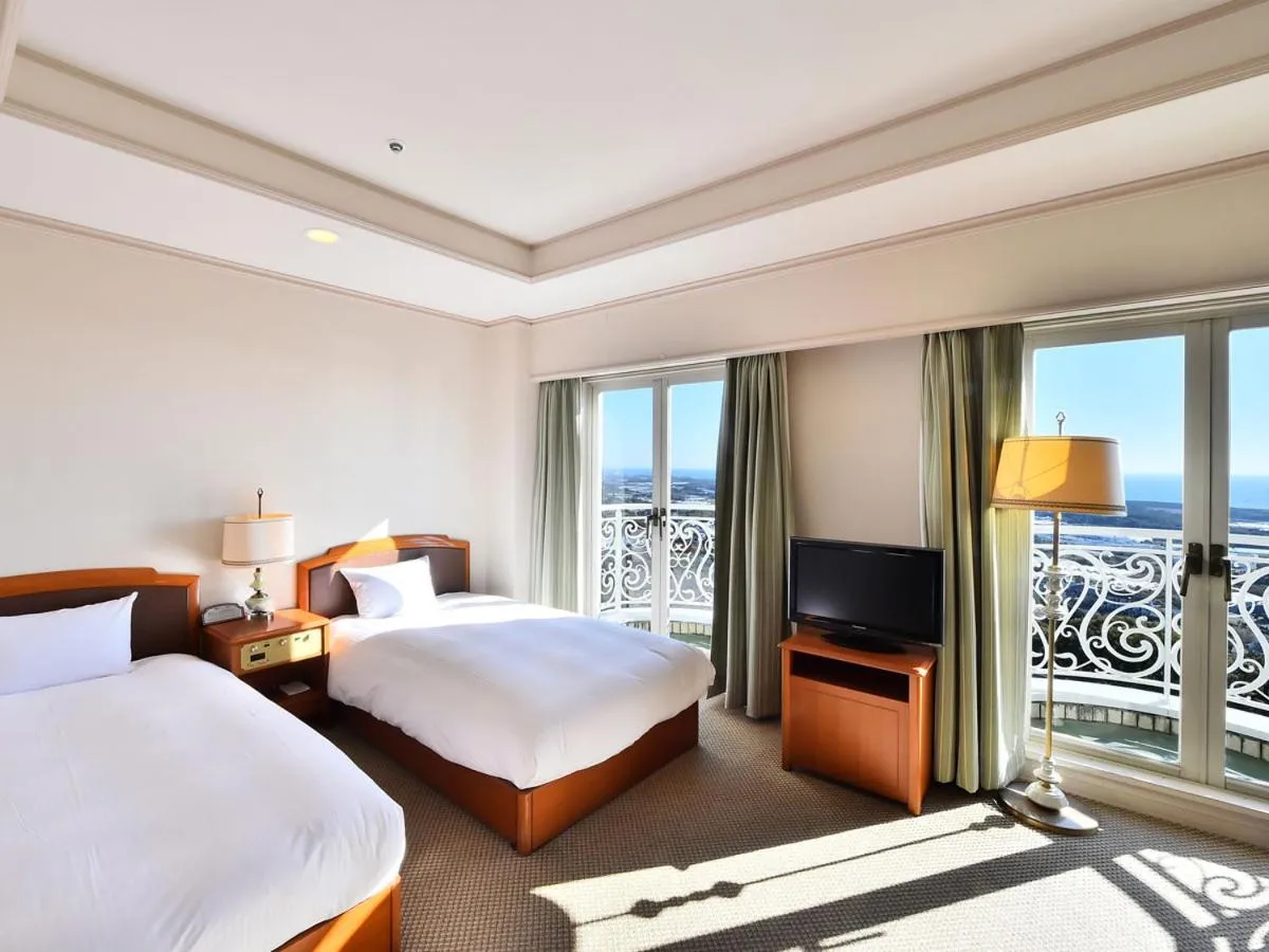 Bed in Shizuoka Country Hamaoka Course & Hotel