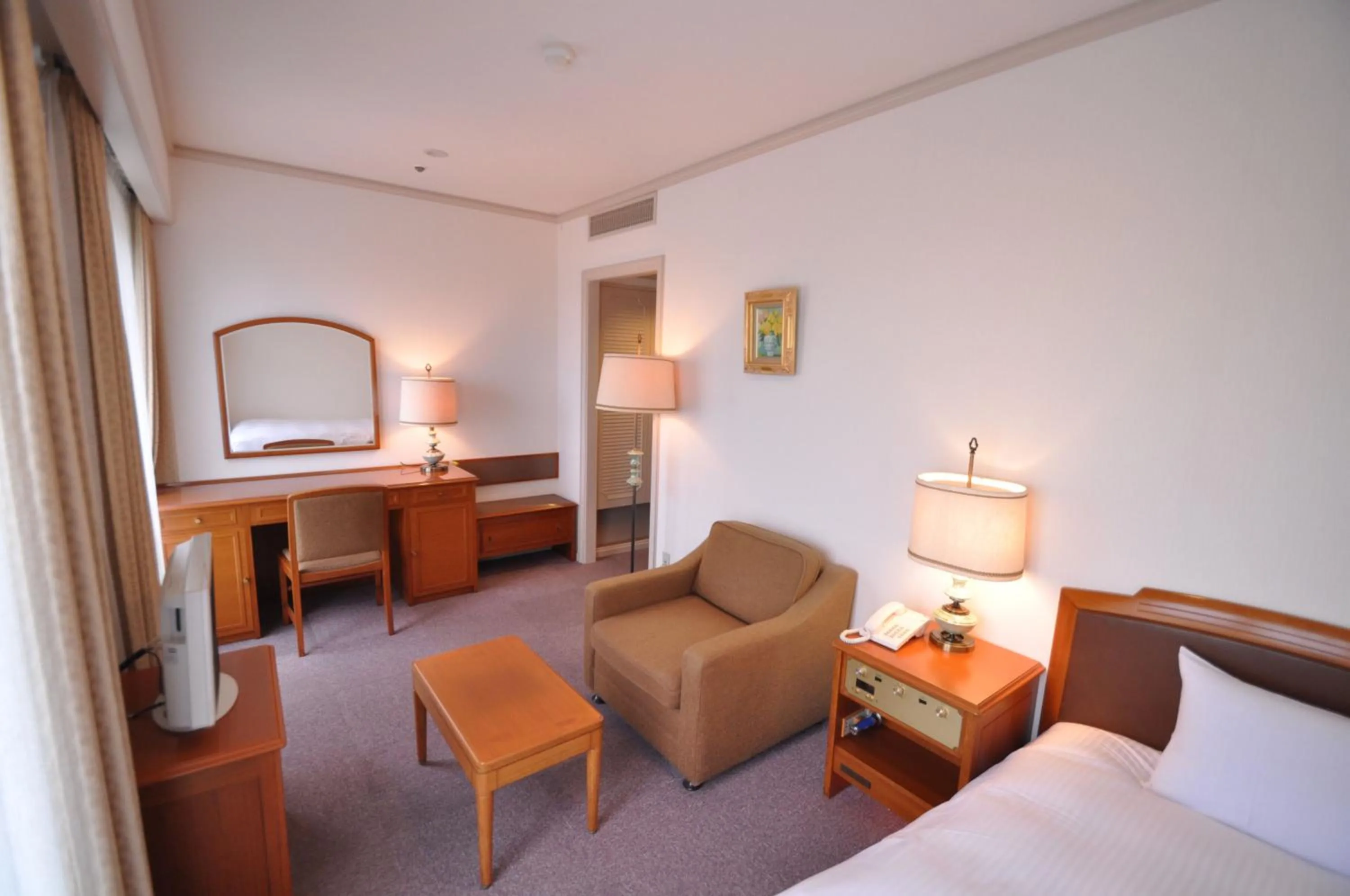 Bed in Shizuoka Country Hamaoka Course & Hotel