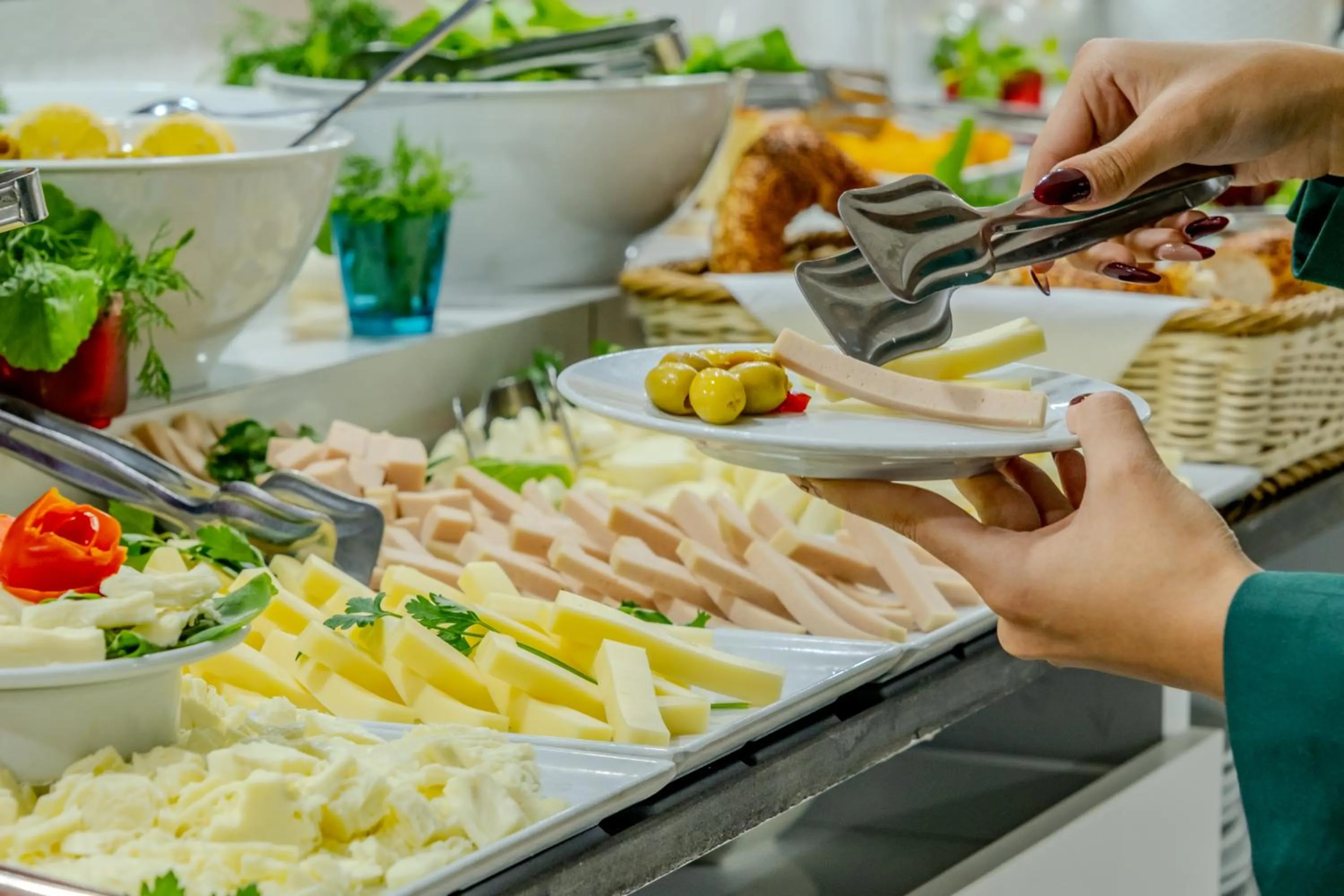 Breakfast in Peak Star Hotel