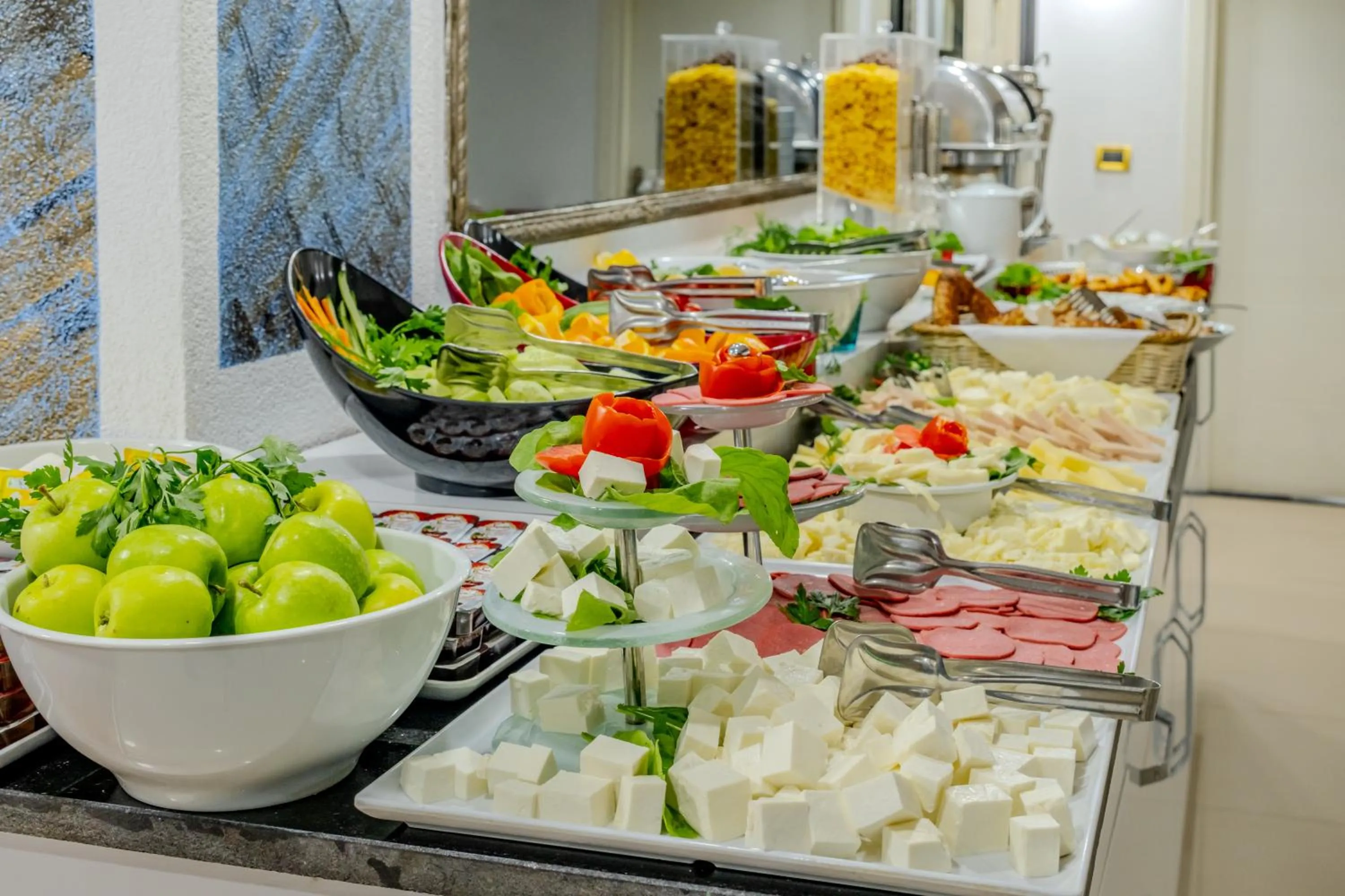 Breakfast in Peak Star Hotel