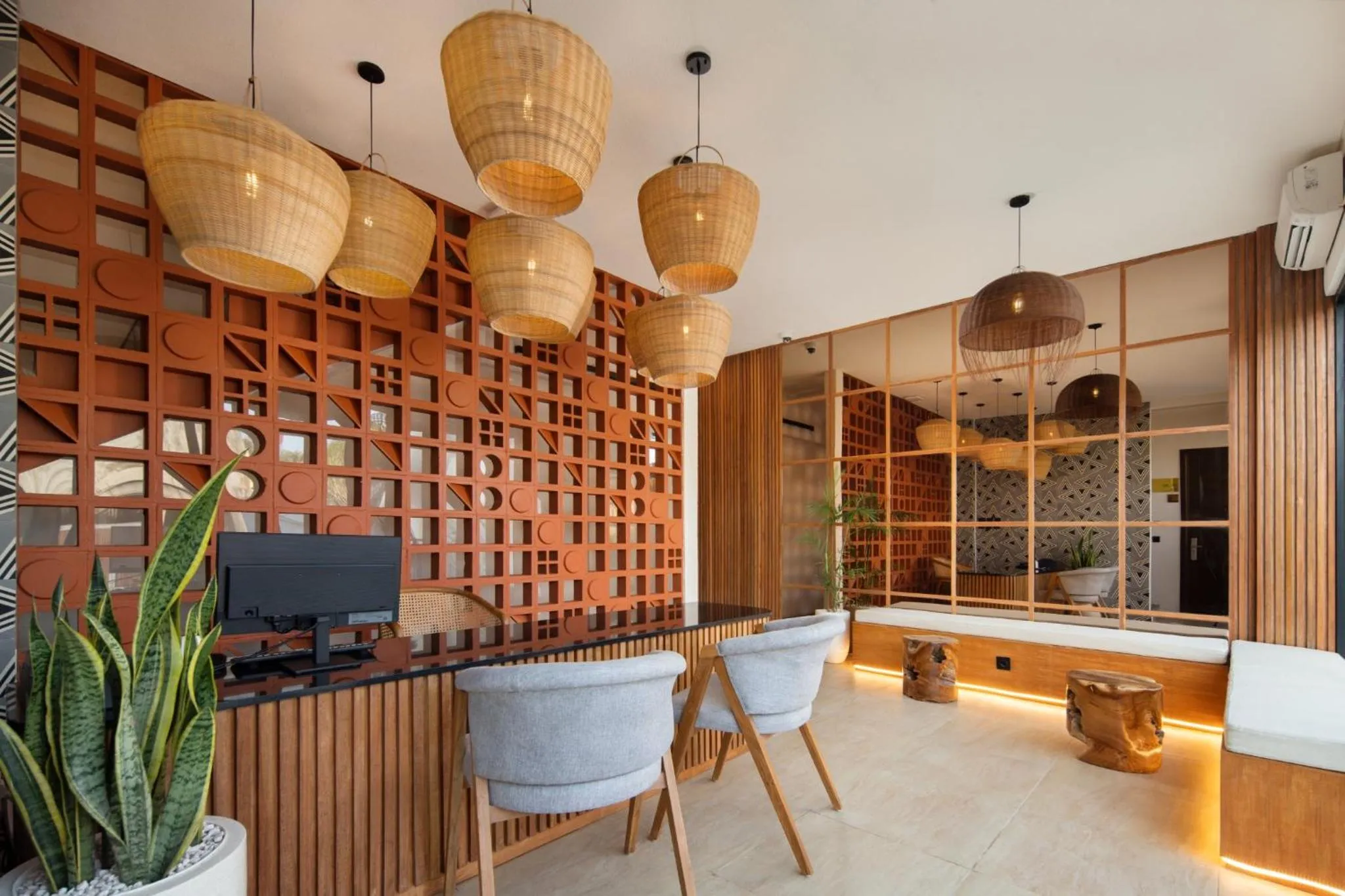 Lobby or reception in The Arden Villa Uluwatu by Ini Vie Hospitality